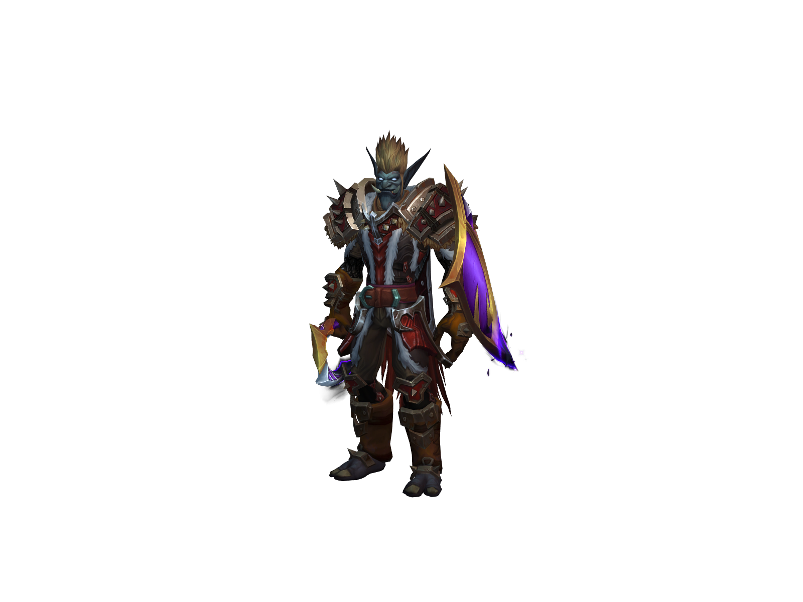 Zulgrinn 3D character render