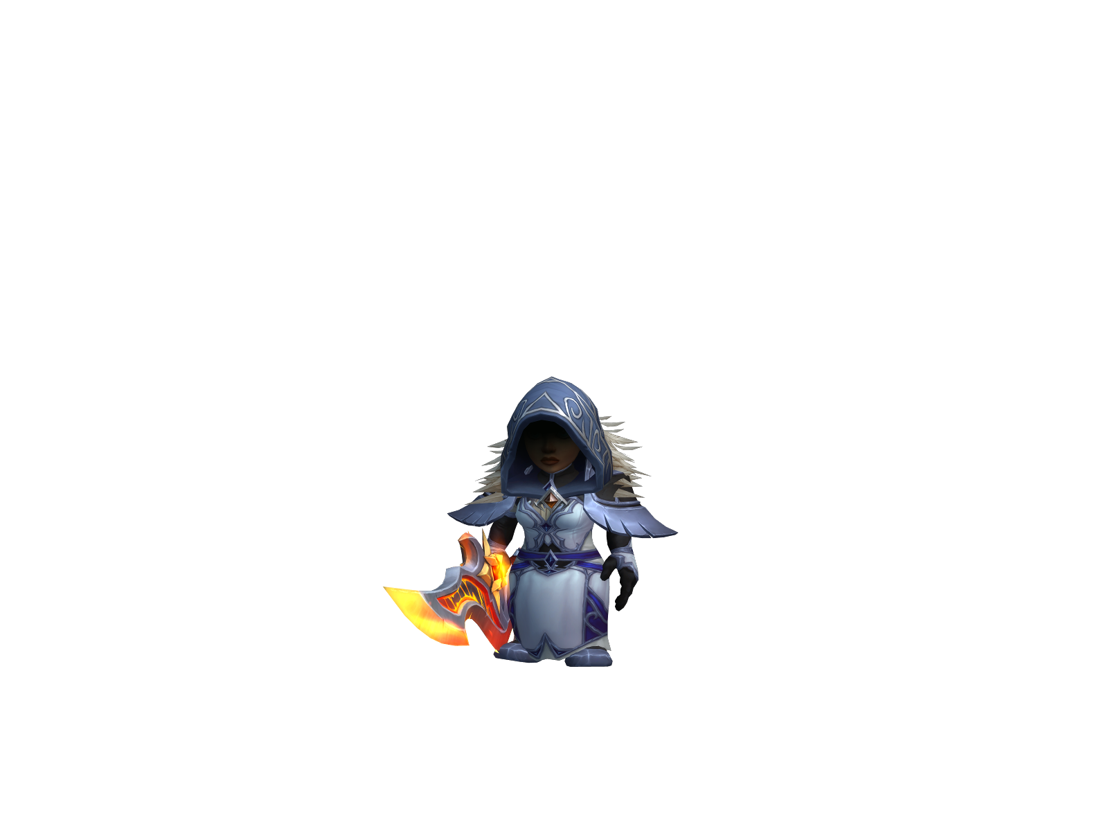 Bzo 3D character render
