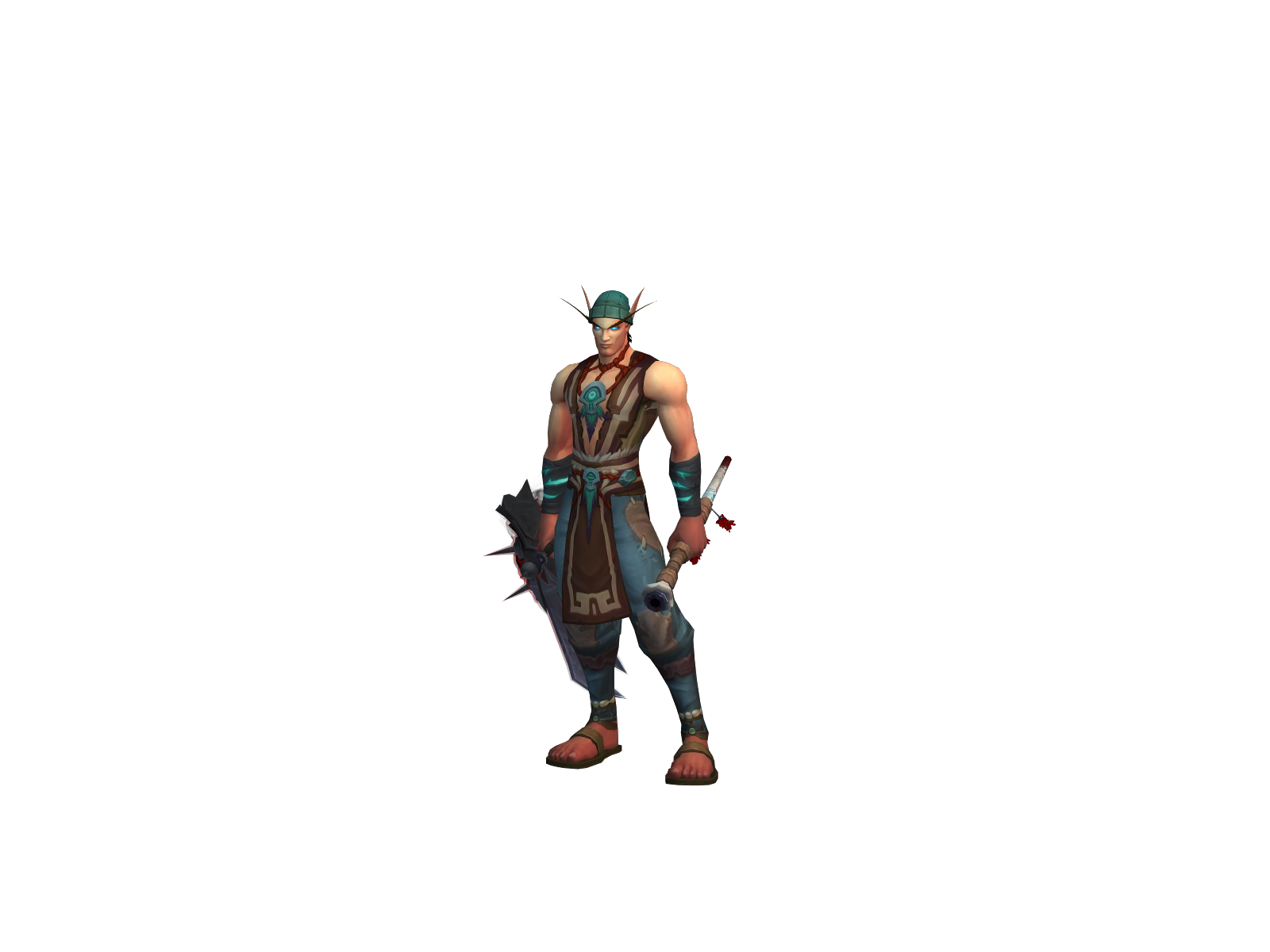 Zanka 3D character render