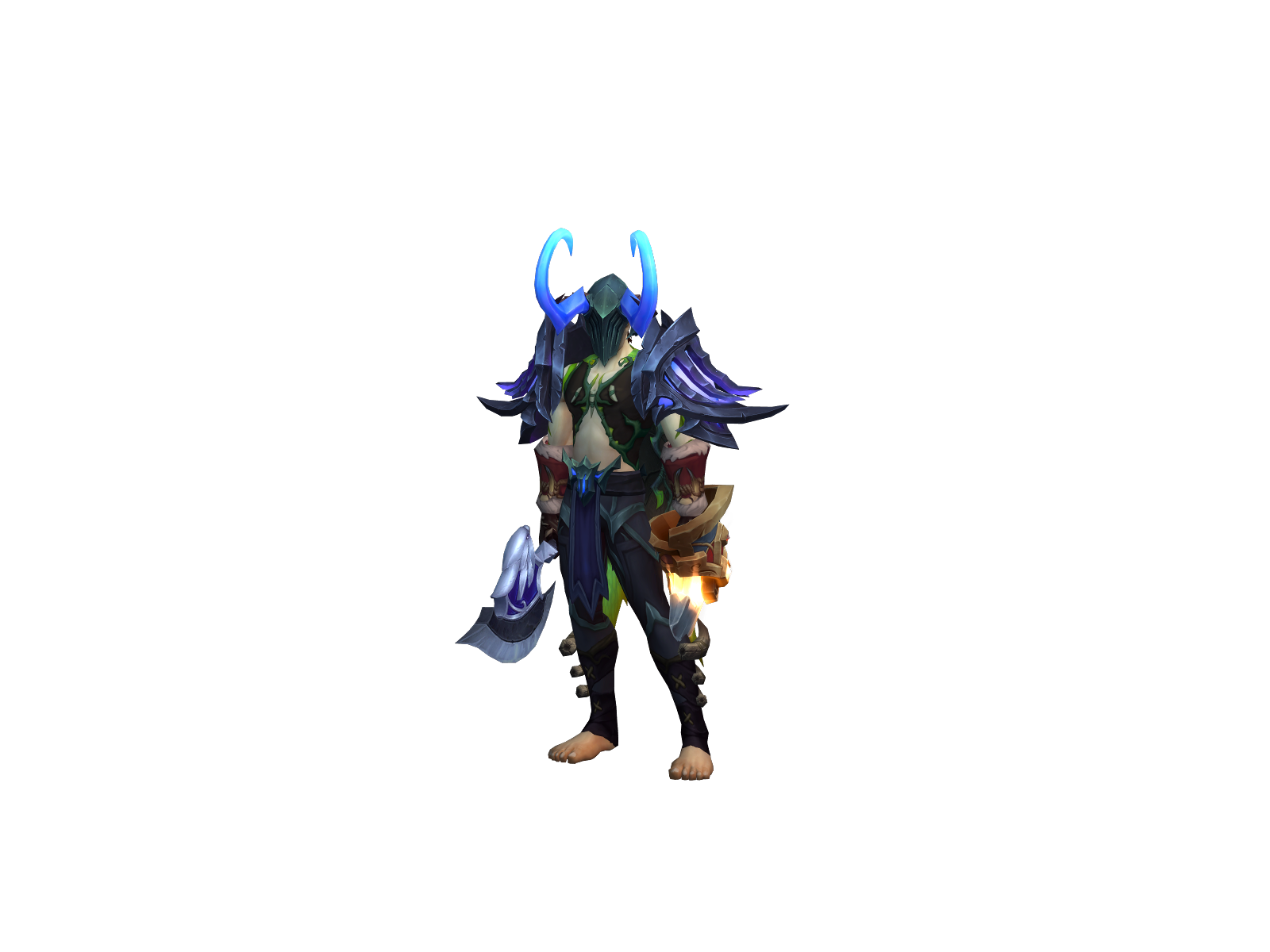 Azjwujiu 3D character render