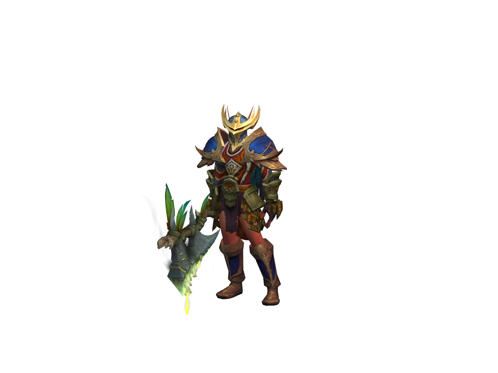 Shalellin 3D character render
