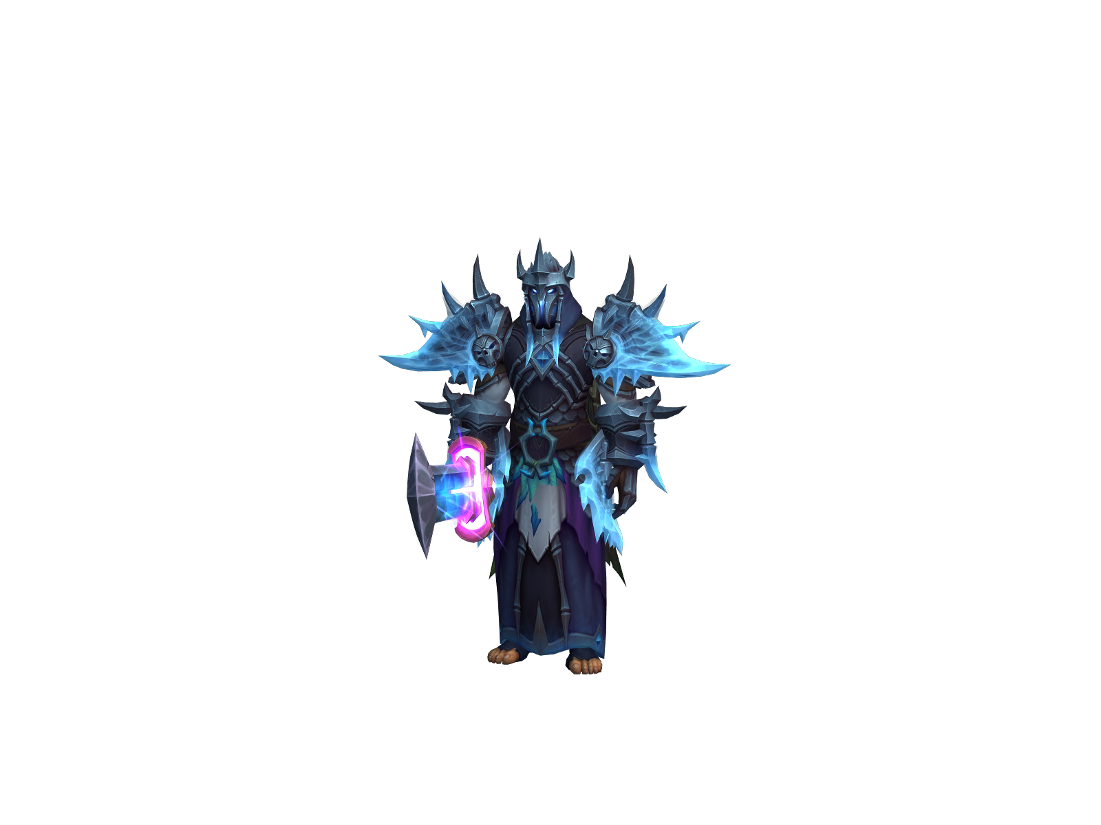 Risencorpse 3D character render