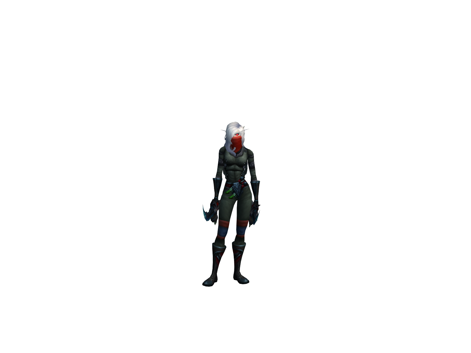 Paradise 3D character render