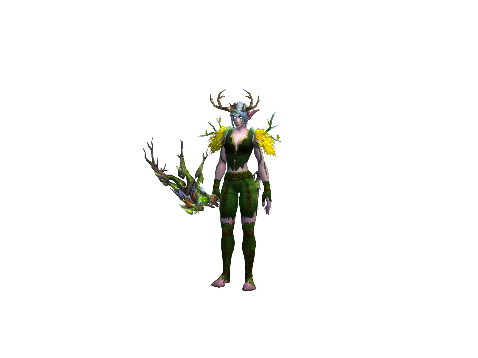 Thorny 3D character render