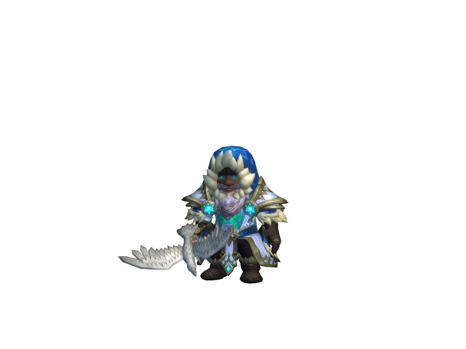 Goloron 3D character render
