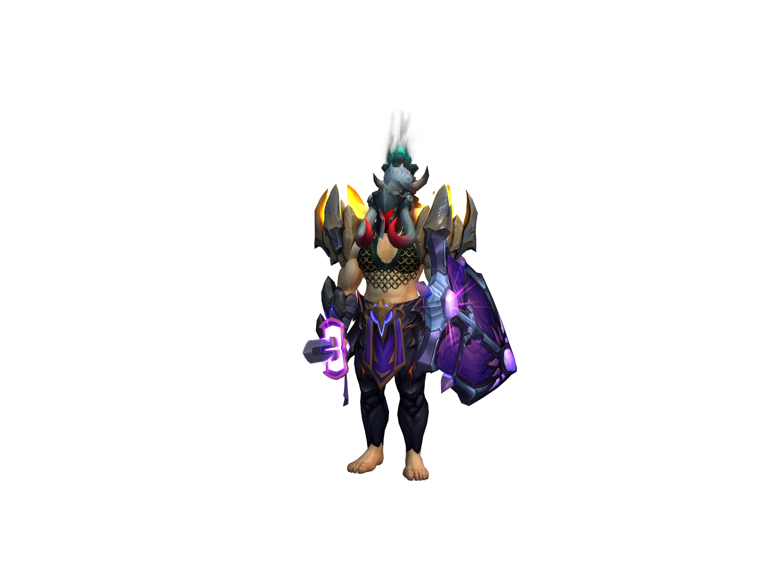 Bjorg 3D character render