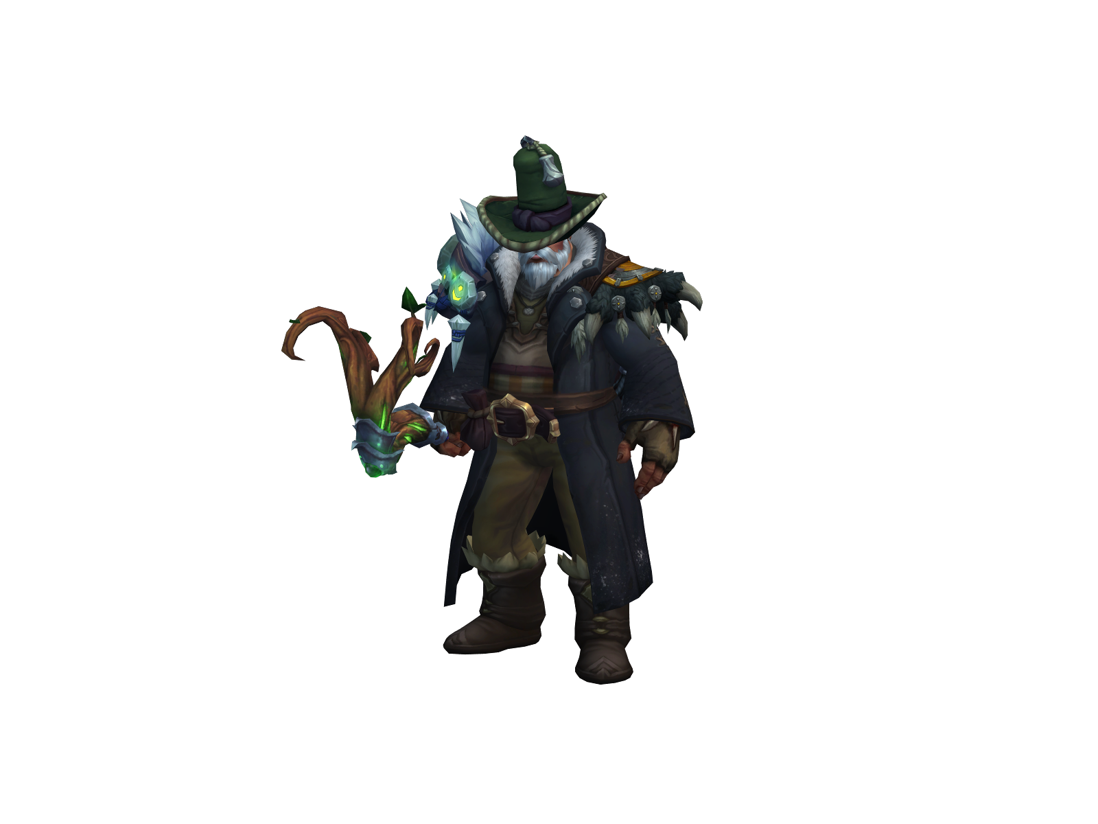 Radagust 3D character render