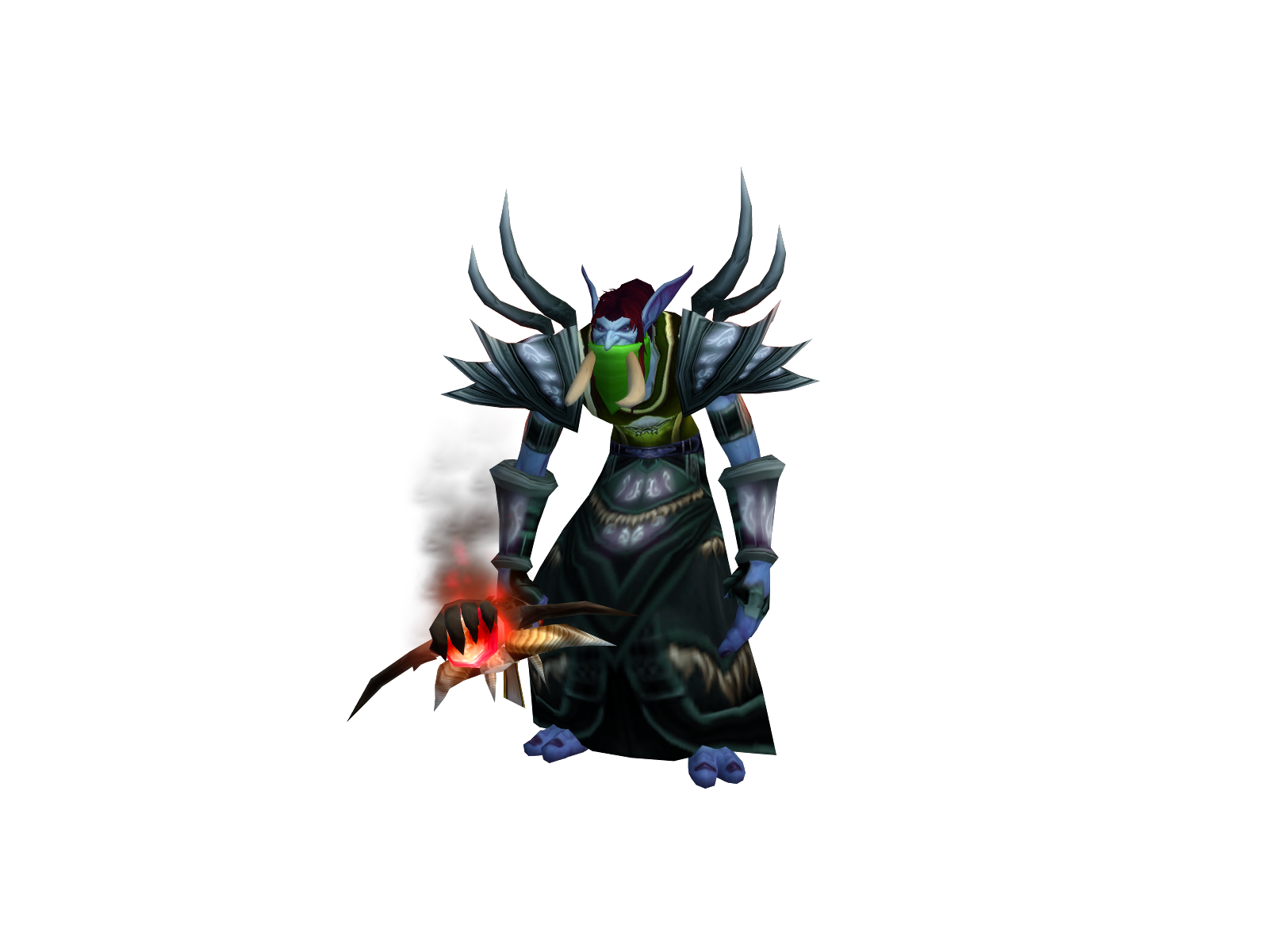 Battousai 3D character render