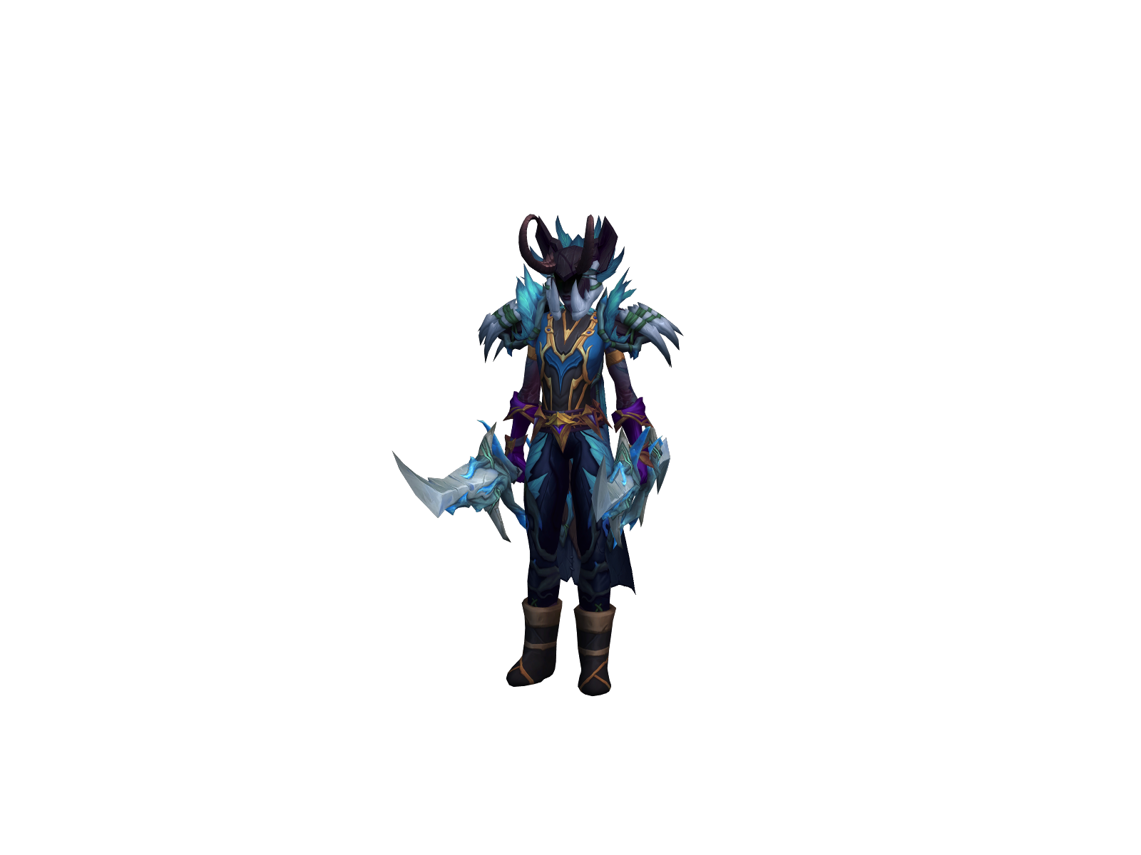 Schitter 3D character render