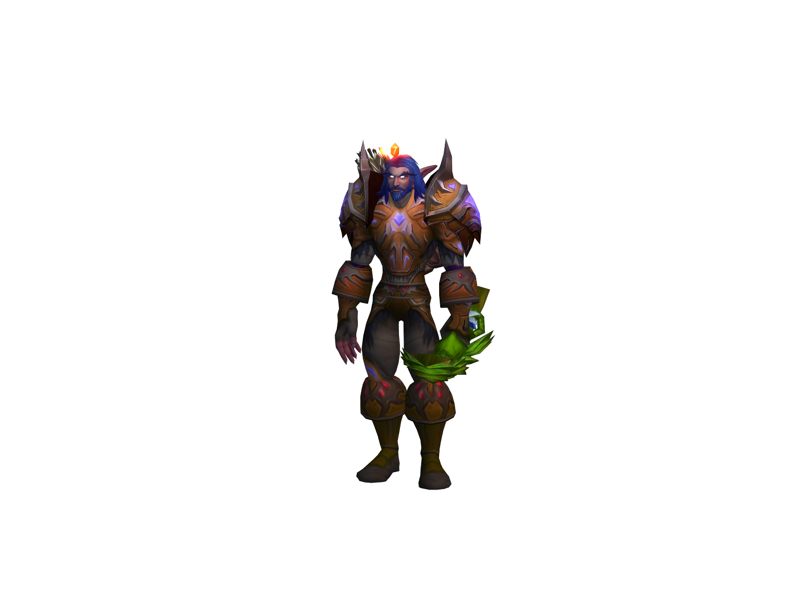 Hyrus 3D character render
