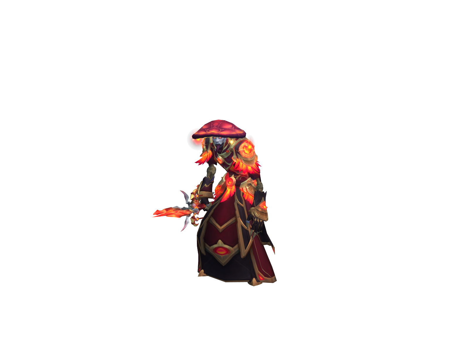 Shroomagi 3D character render