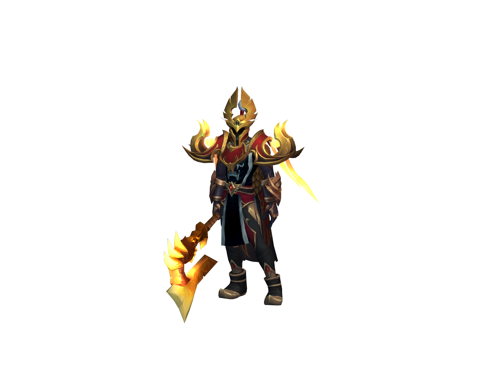Rhaegarr 3D character render