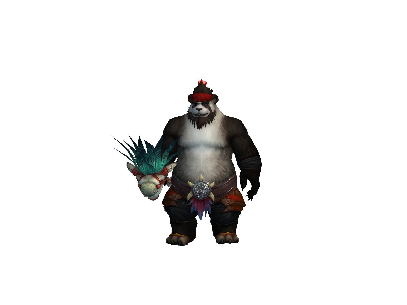 Elphs 3D character render