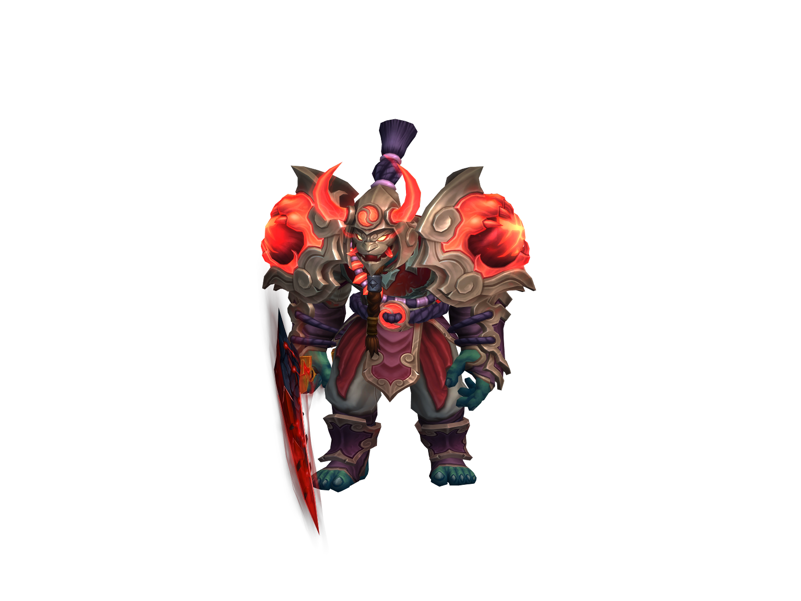 Wokboi 3D character render
