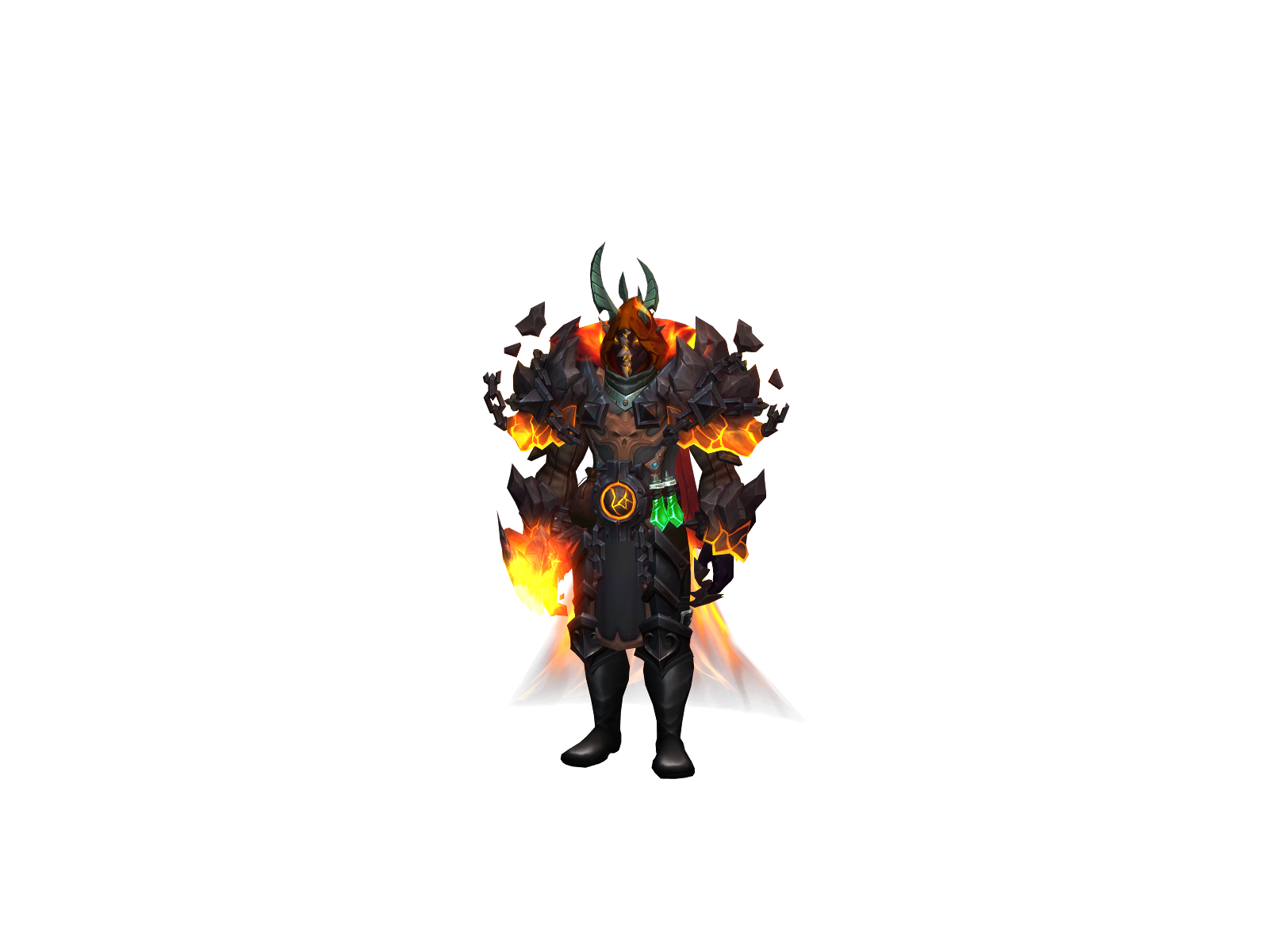 Larg 3D character render