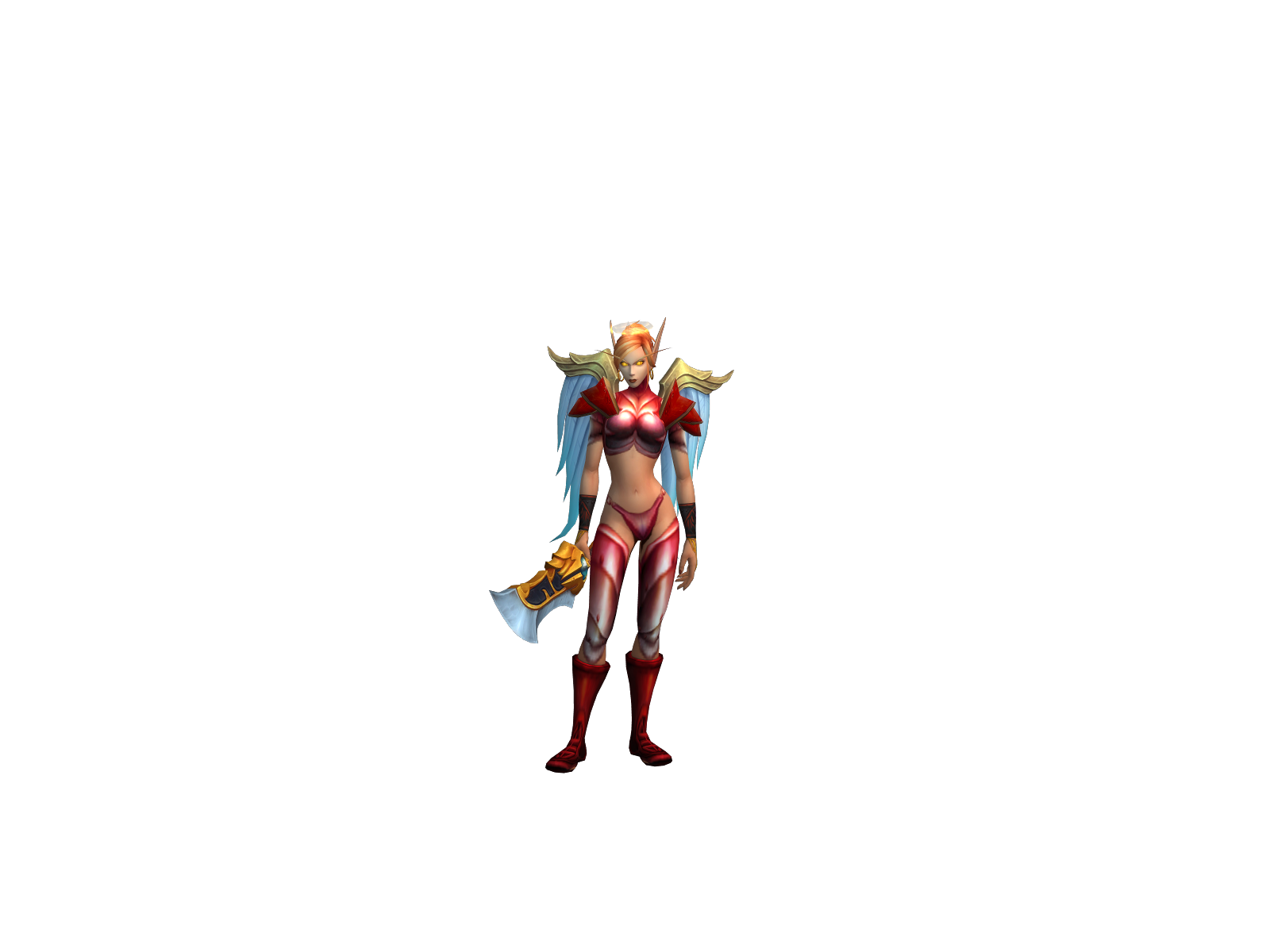 Foofs 3D character render