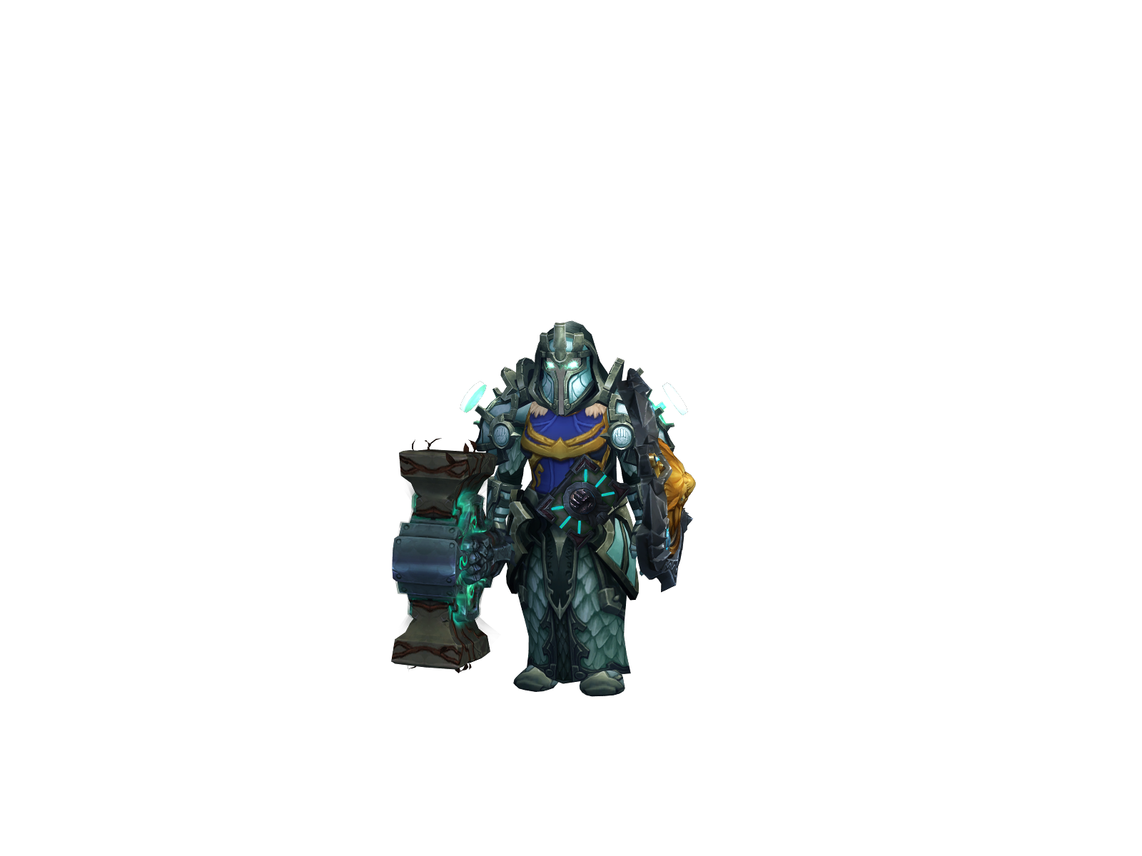 Niccbeast 3D character render