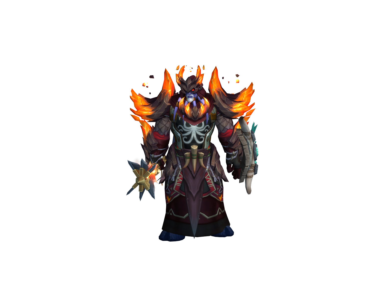 Calimari 3D character render