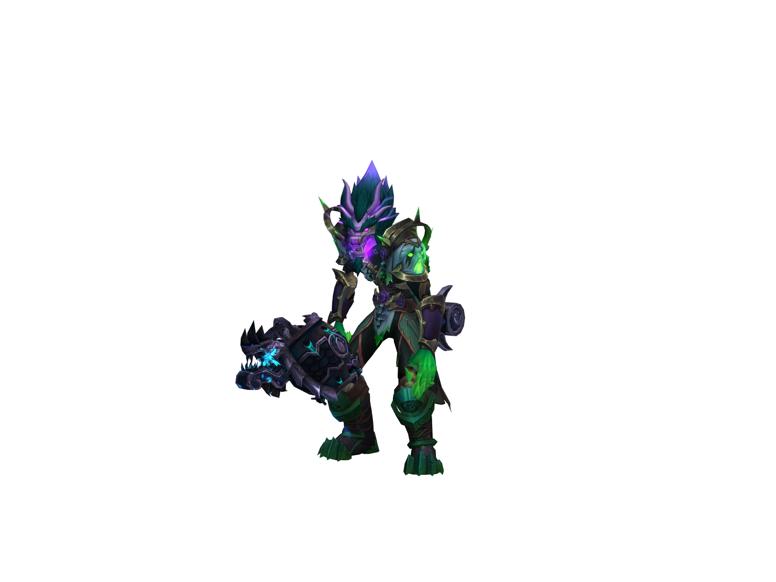 Smacklotus 3D character render