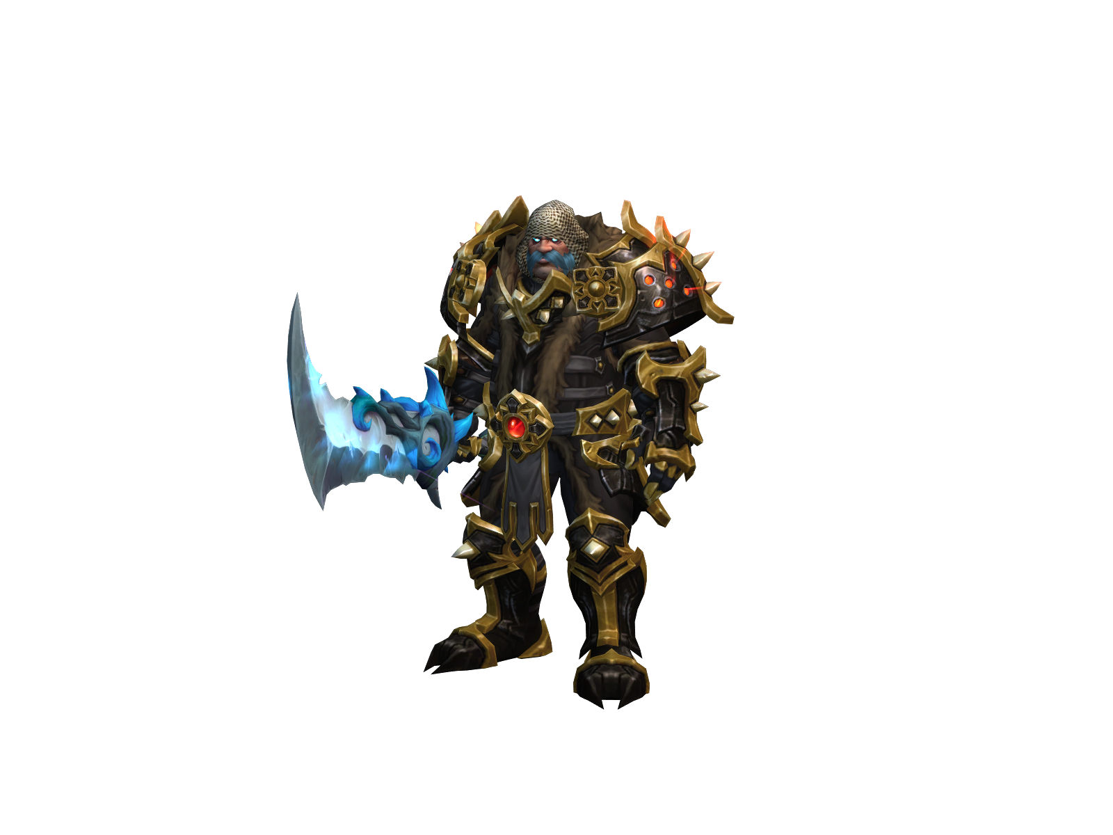 Bonhardy 3D character render