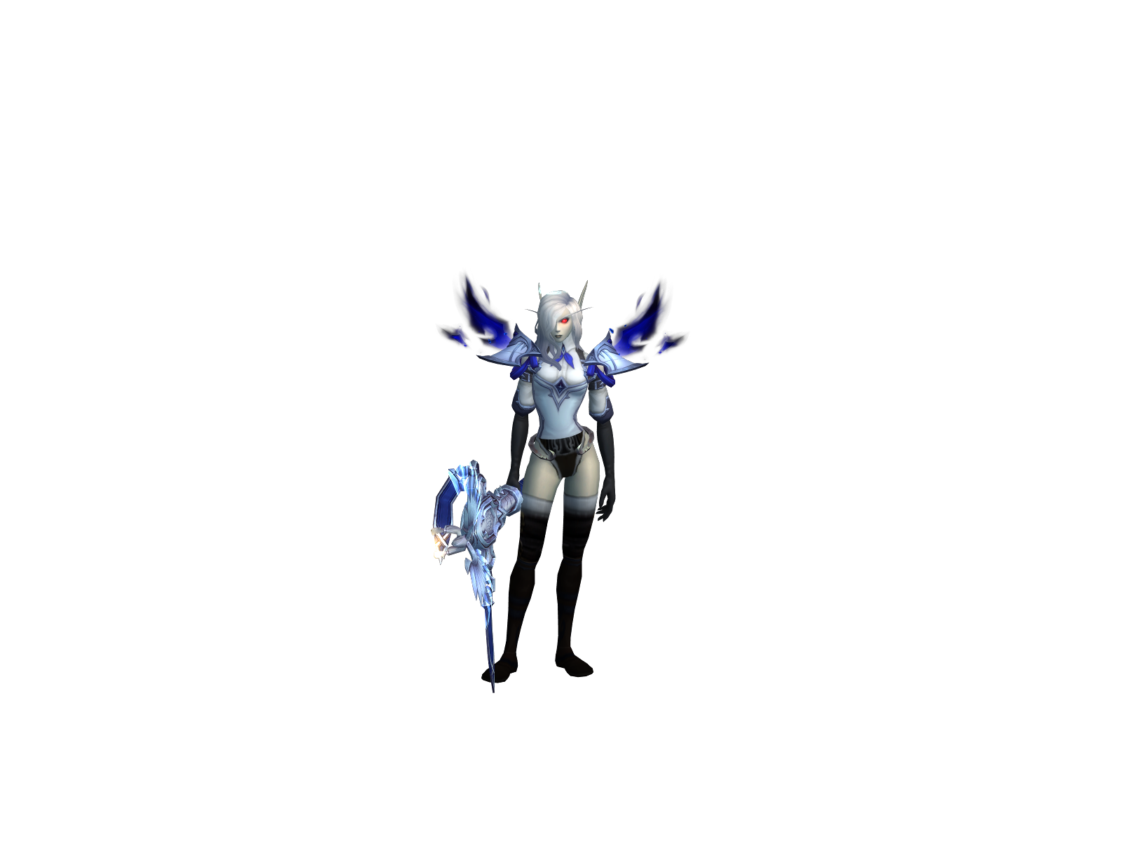 Velvet 3D character render