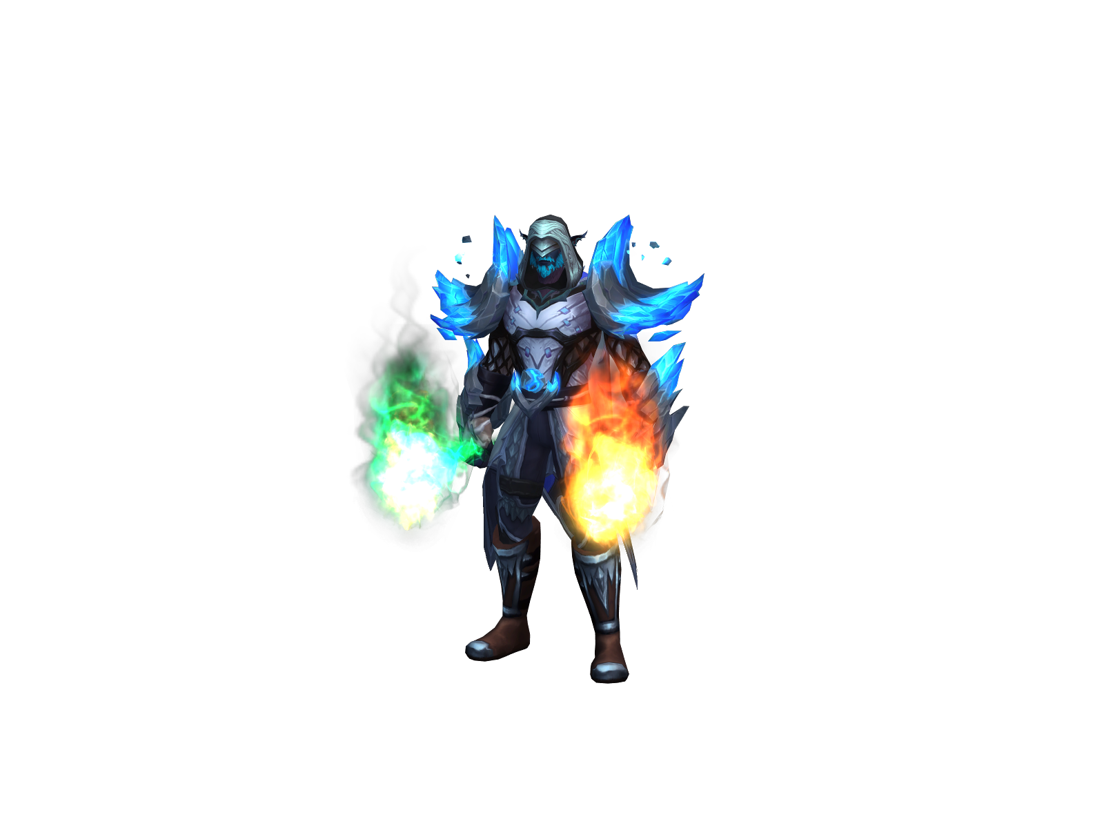Grizzvols 3D character render