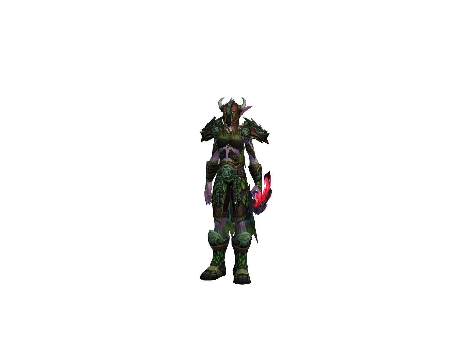 Brokenfang 3D character render