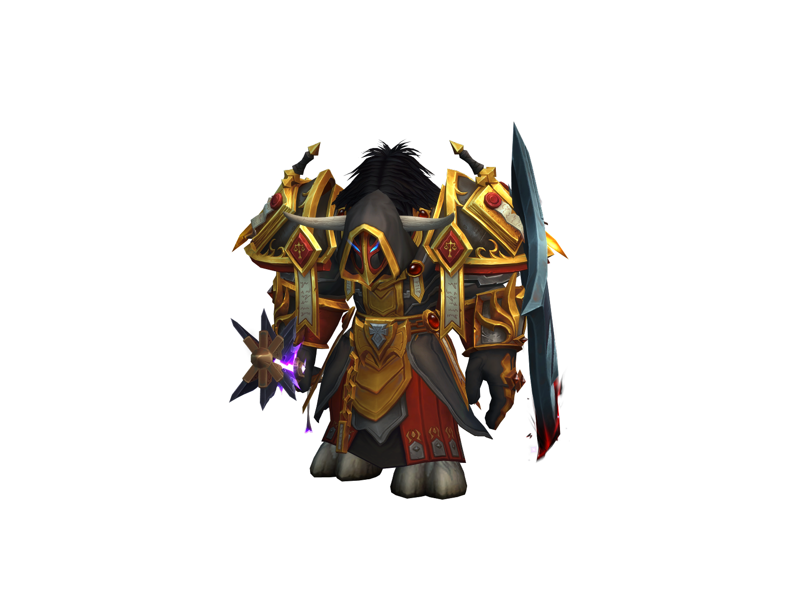 Judge 3D character render