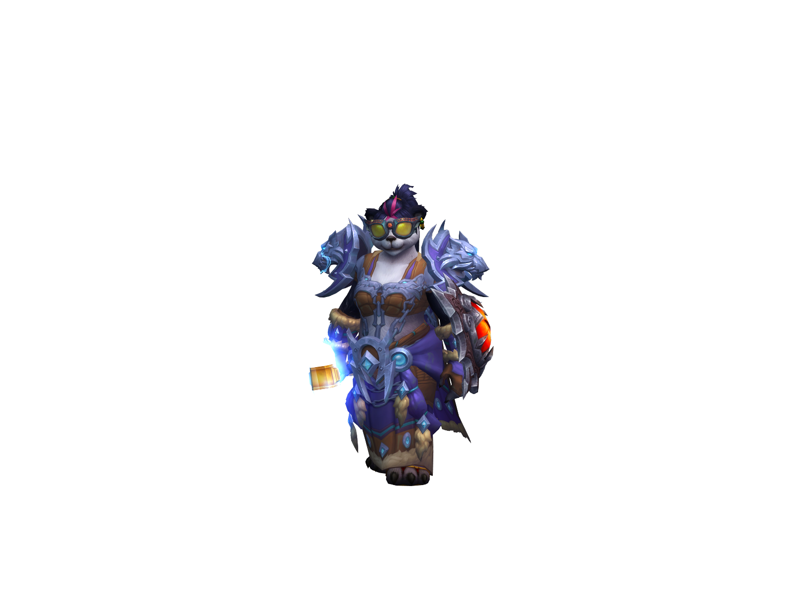 Aliilaaki 3D character render