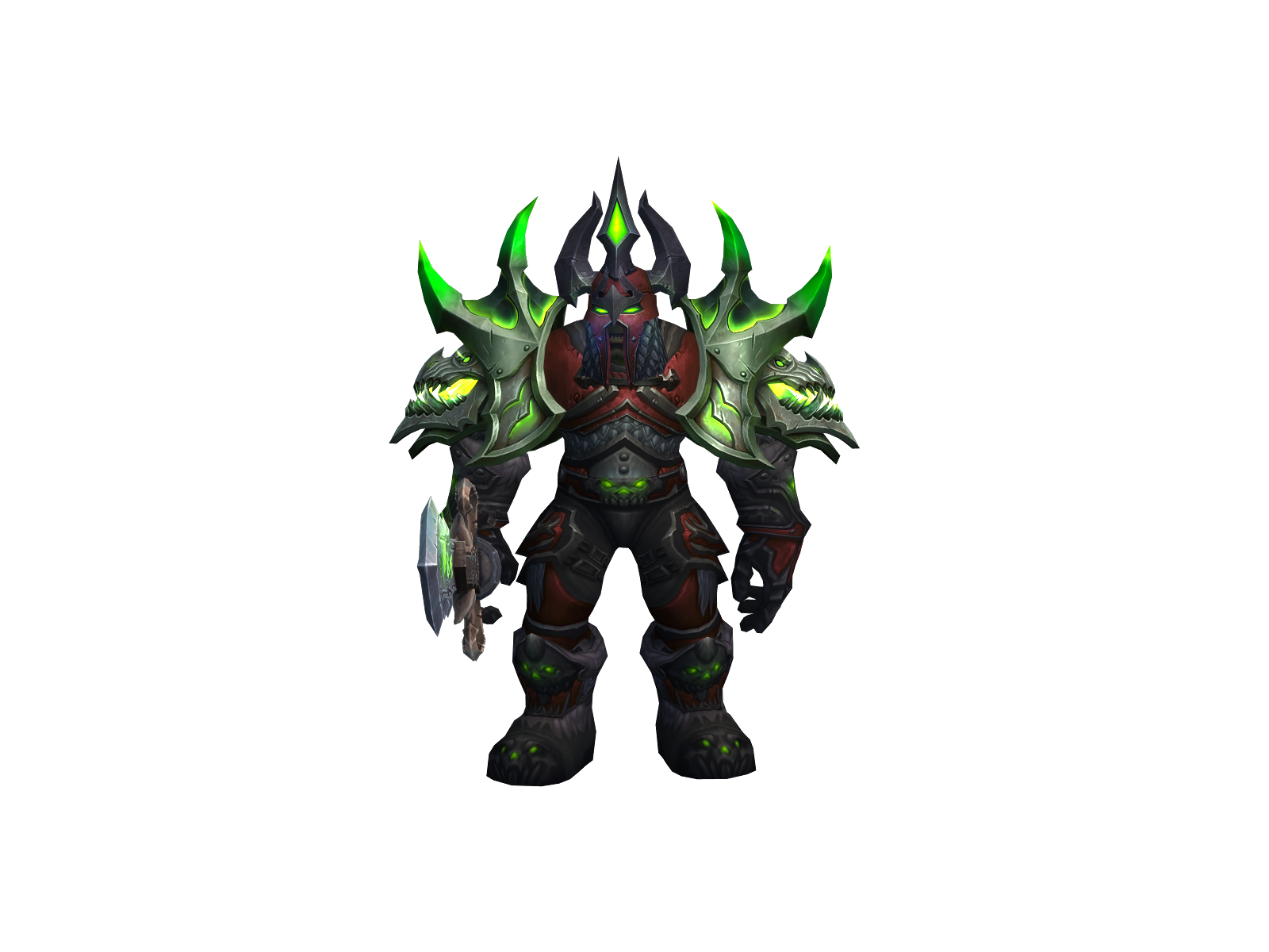Draenor 3D character render