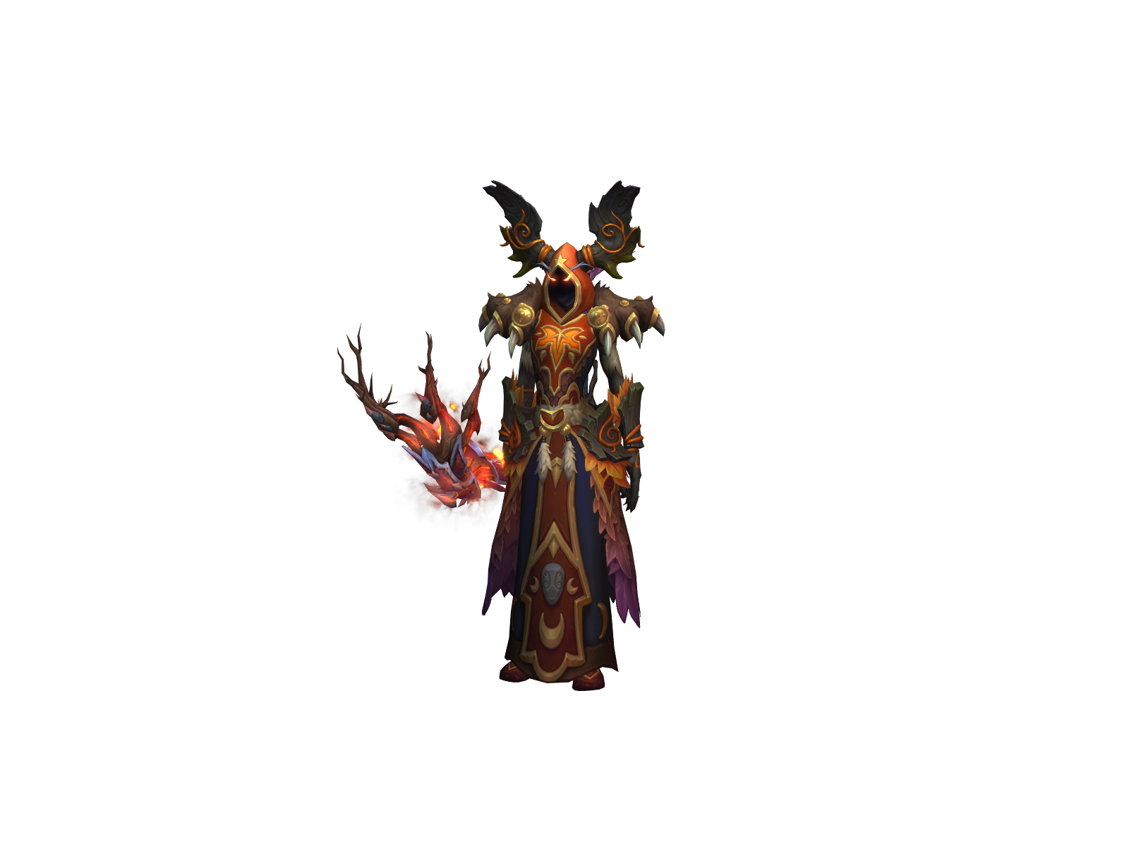 Helie 3D character render