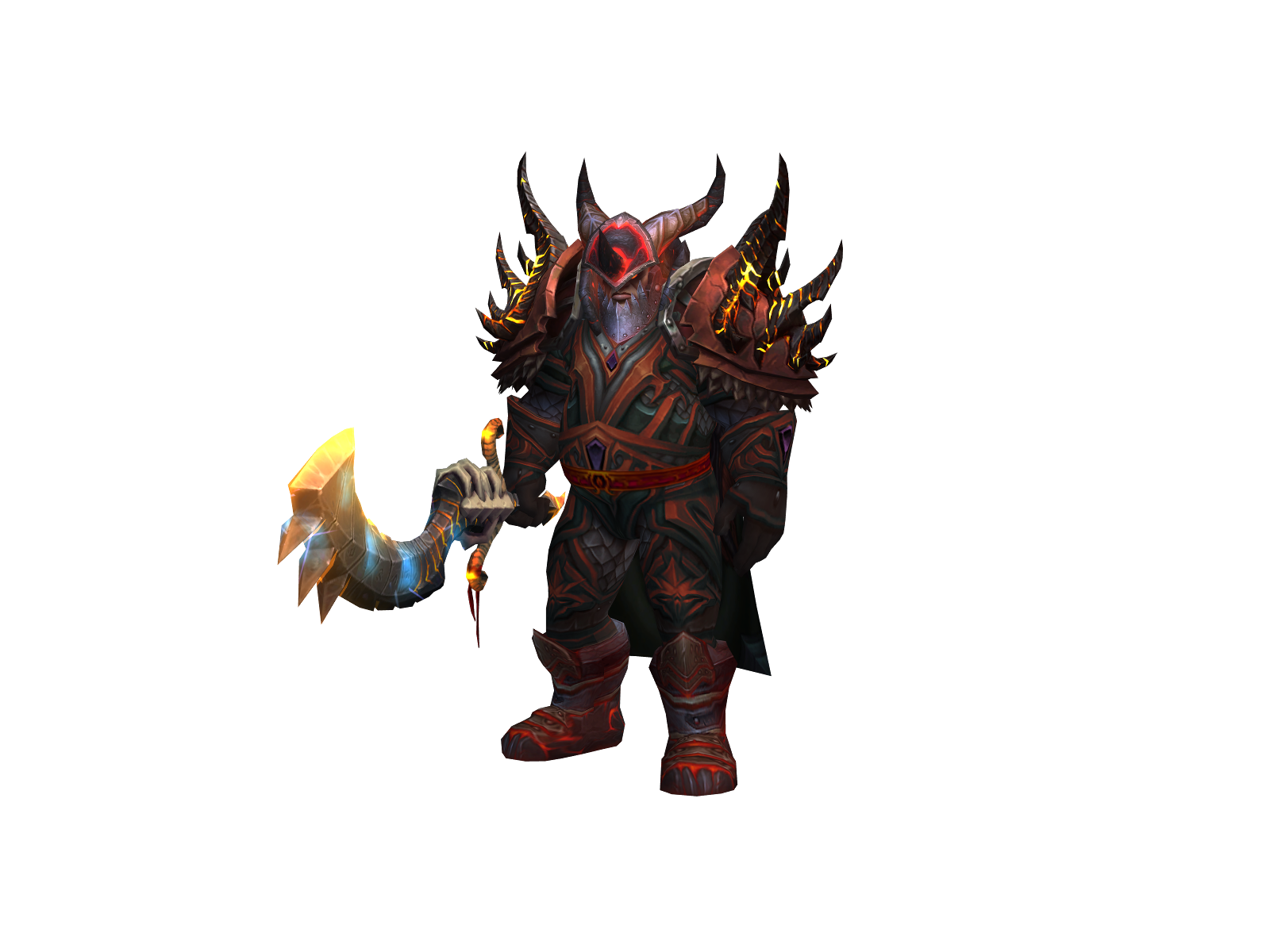 Graveworm 3D character render