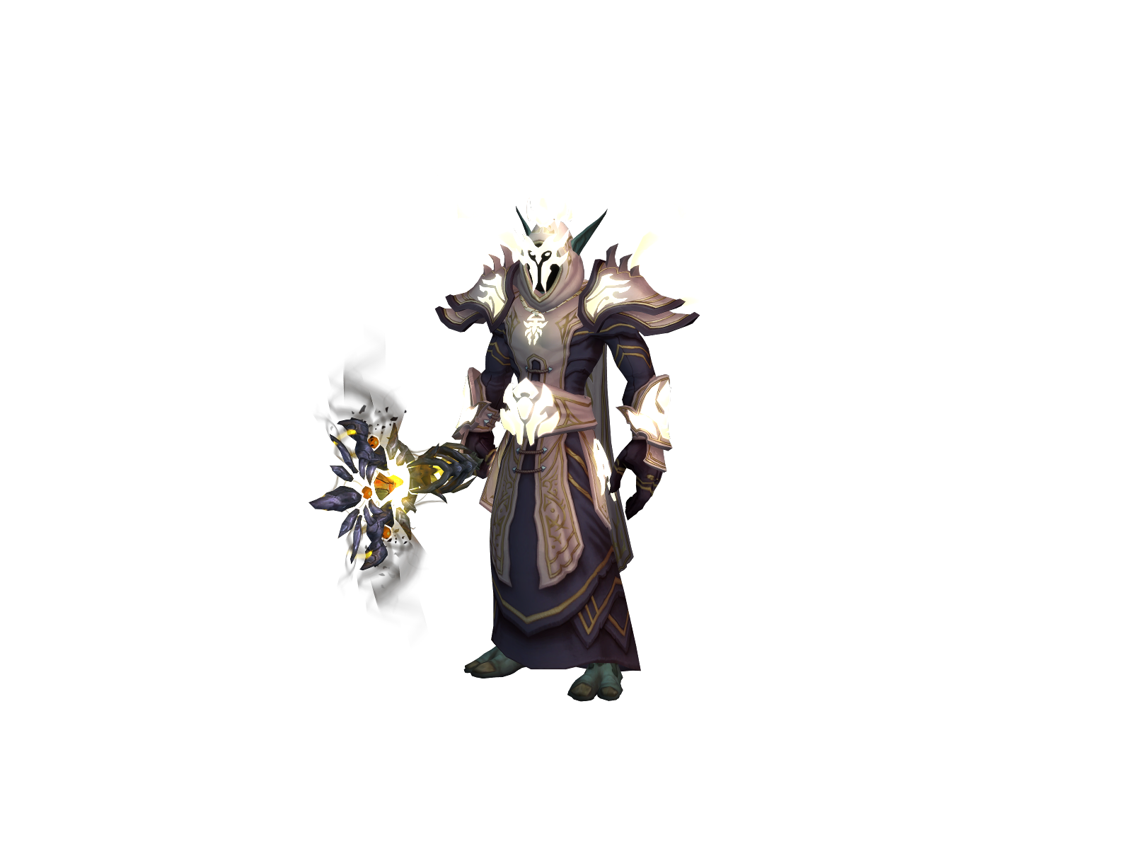 Prayedon 3D character render