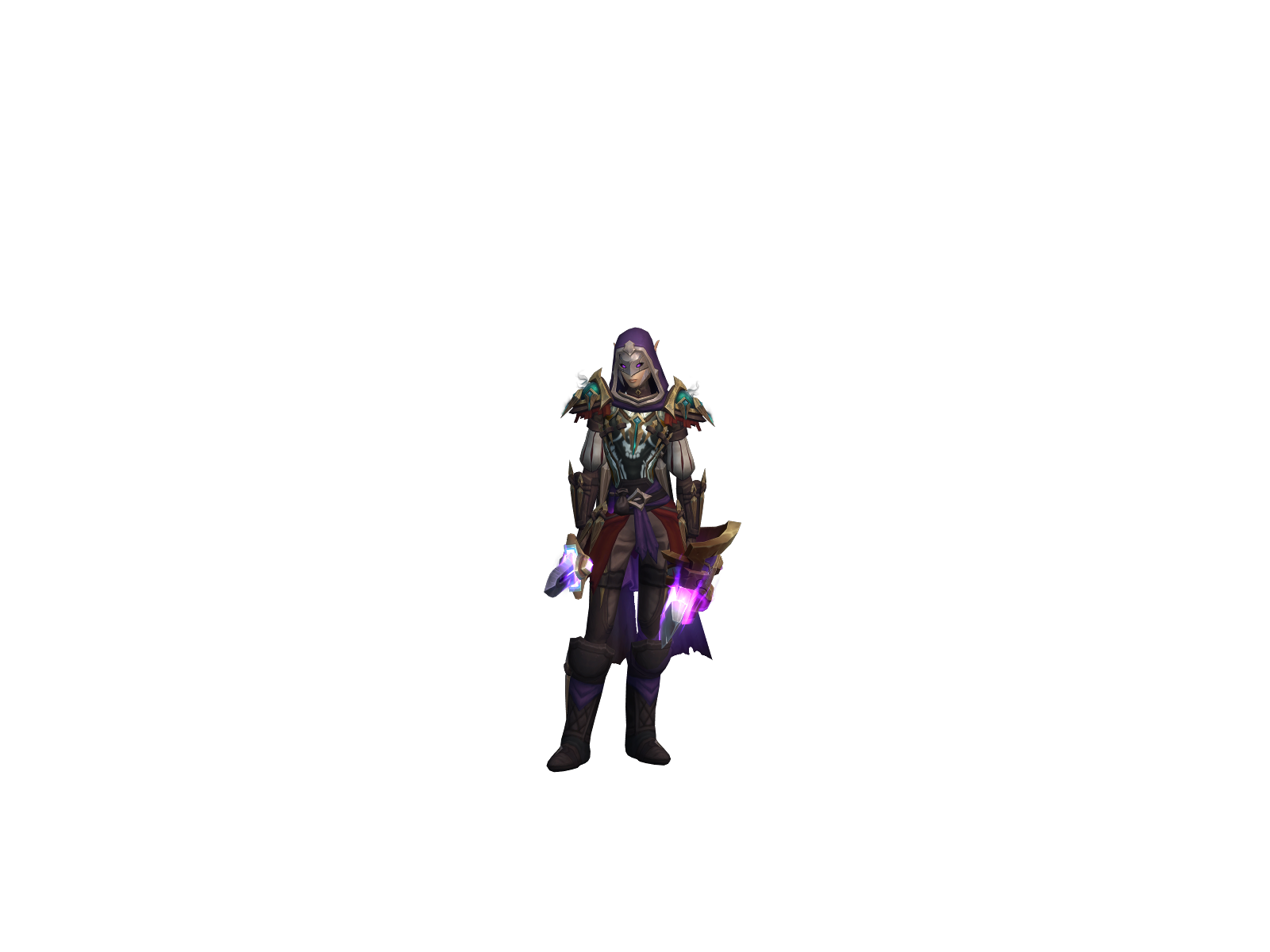 Dedrater 3D character render