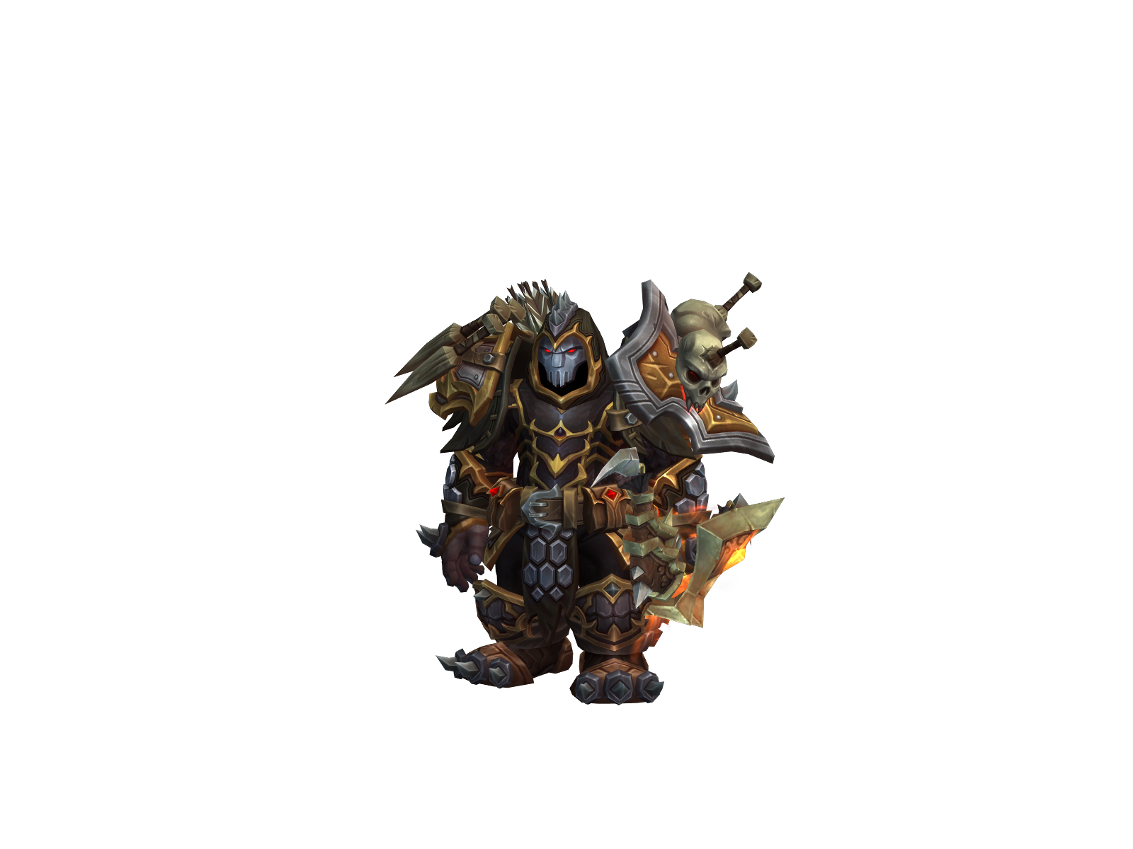 Chace 3D character render