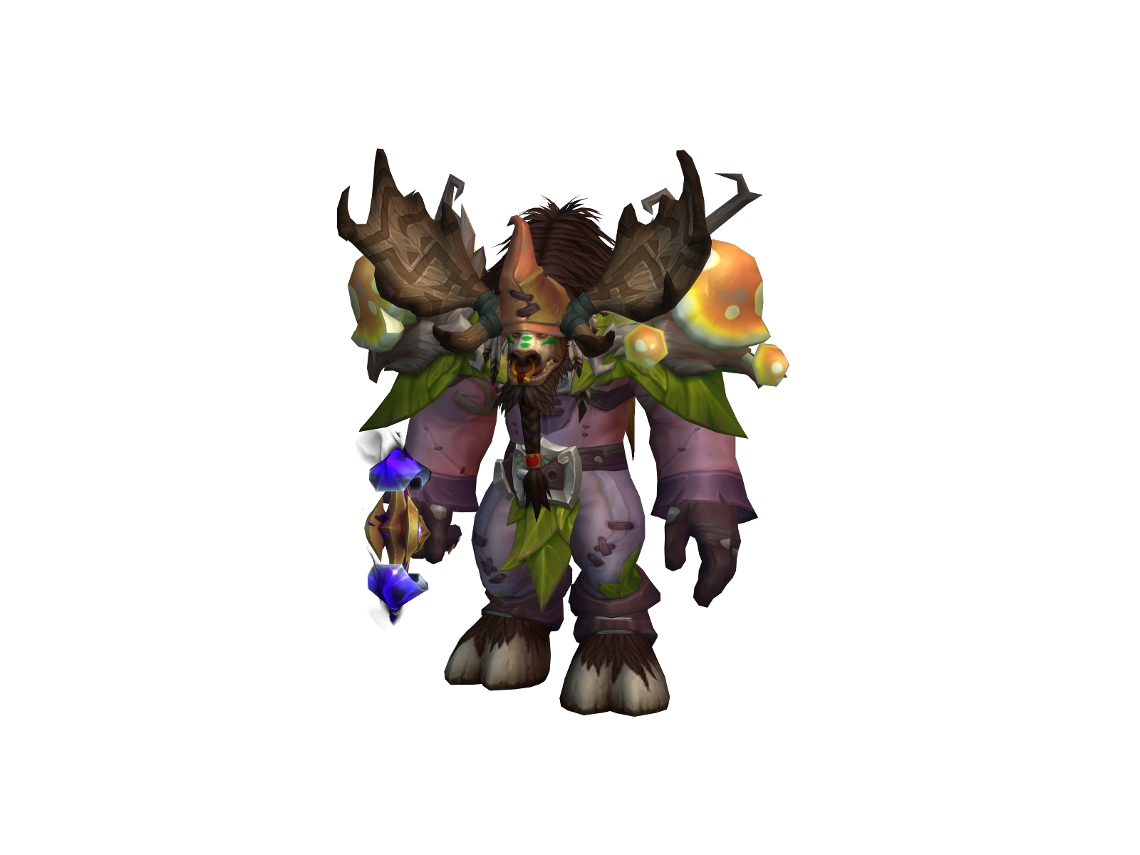 Cheems 3D character render