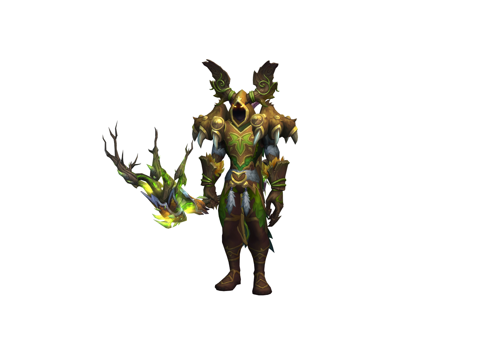 Myrddin 3D character render