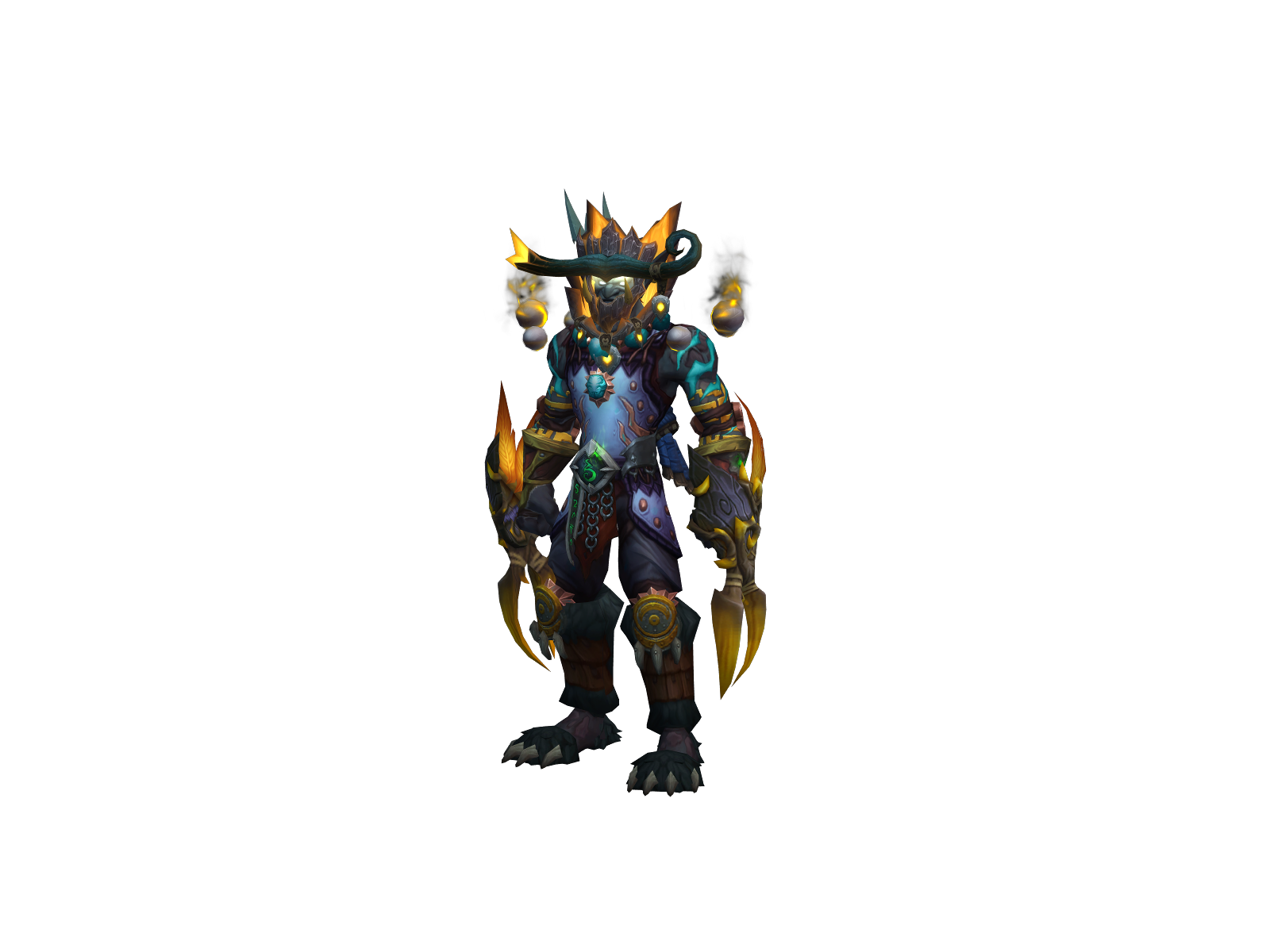 Buakaw 3D character render
