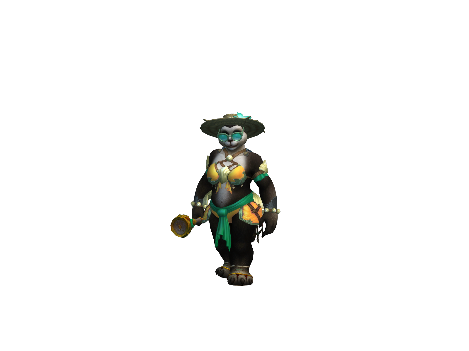 Gluepire 3D character render