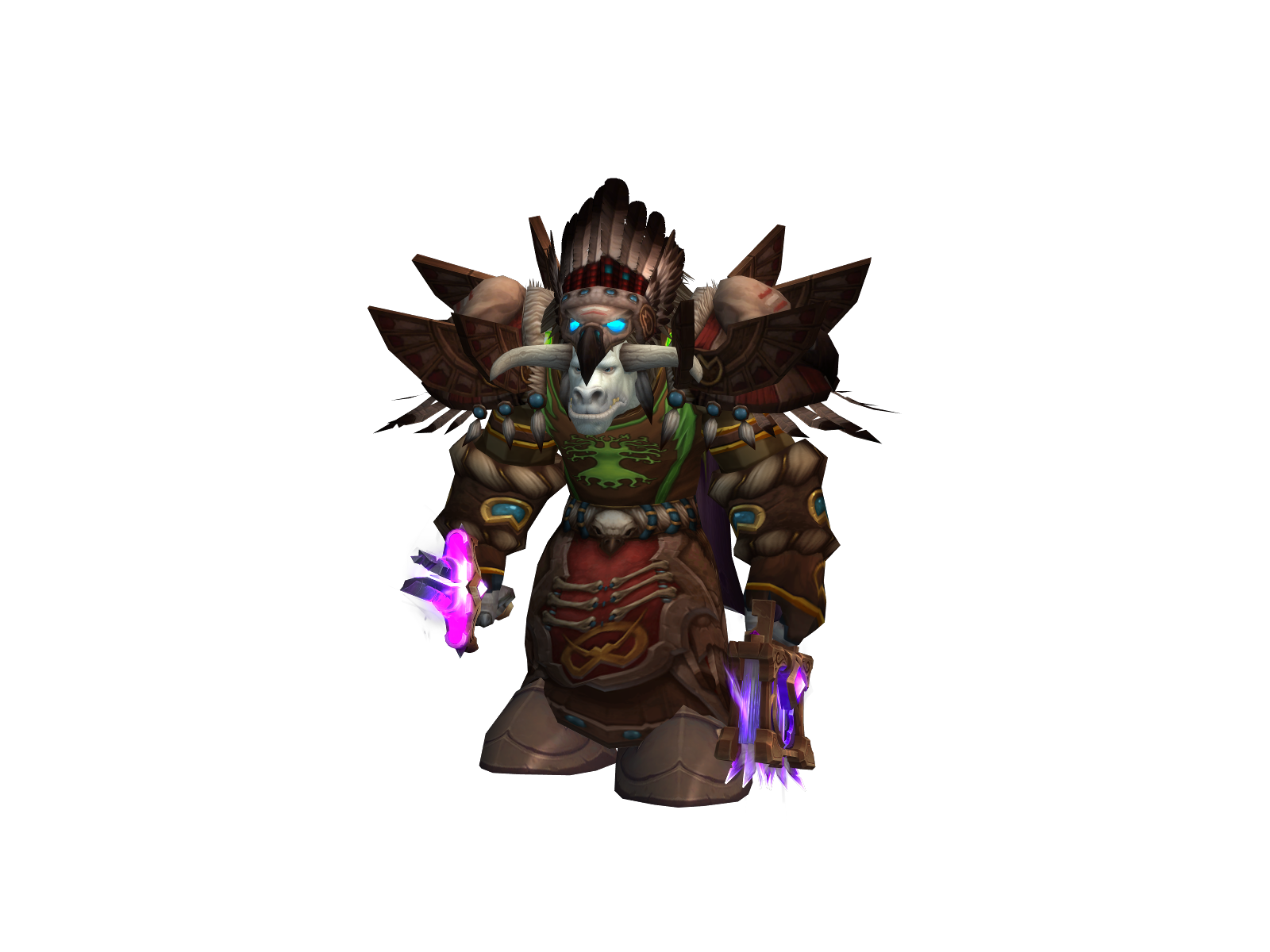 Moomkin 3D character render