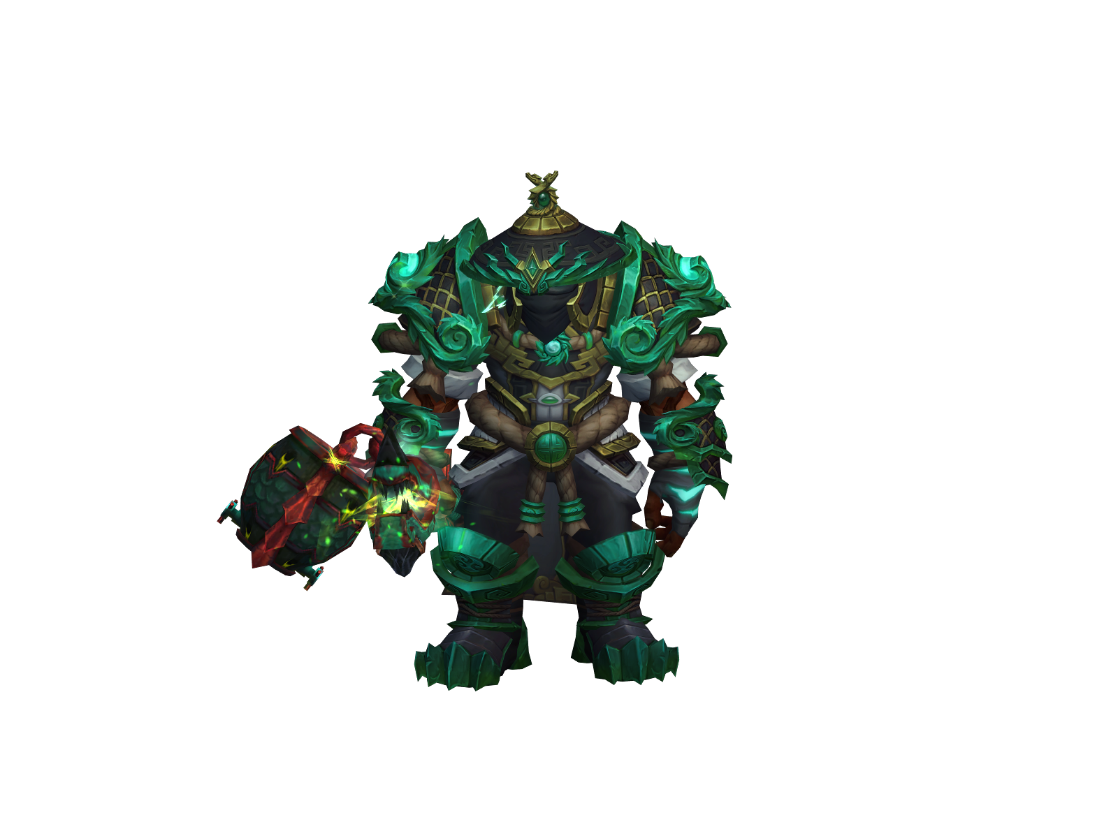Jujitsu 3D character render