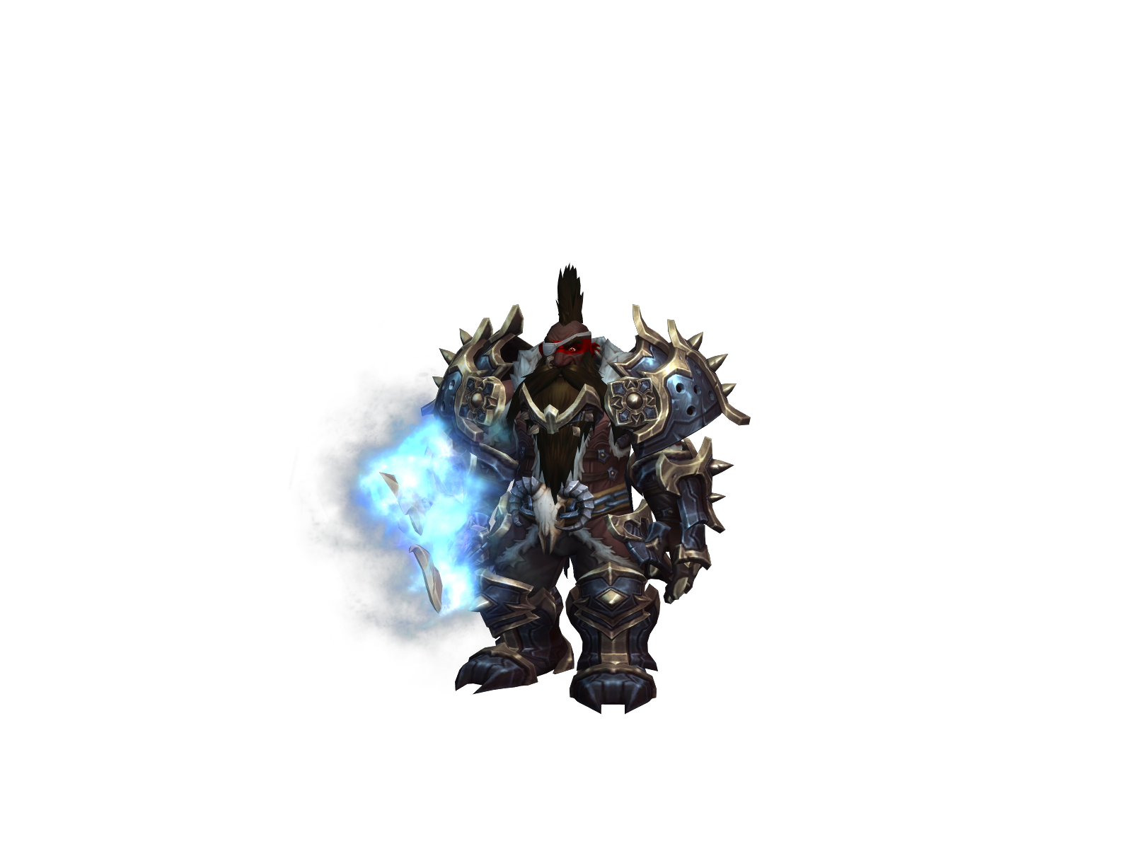 Raidén 3D character render