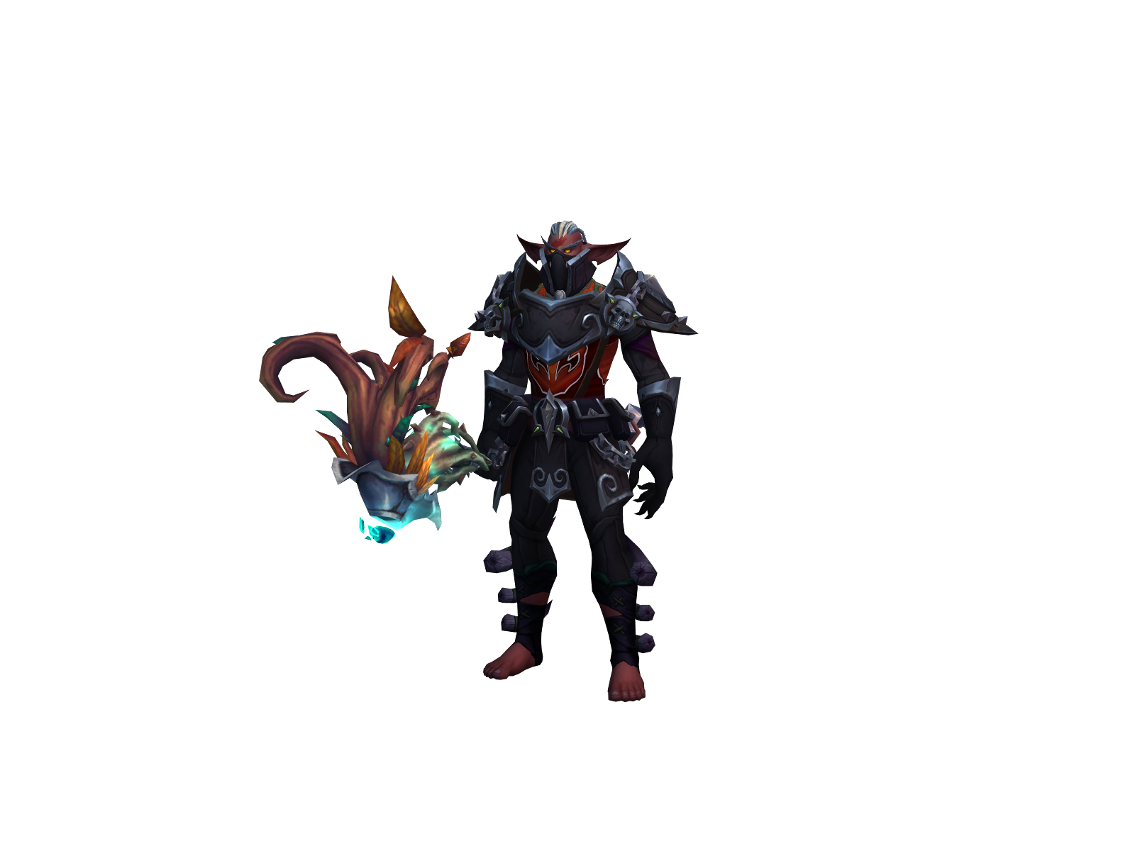 Awoke 3D character render