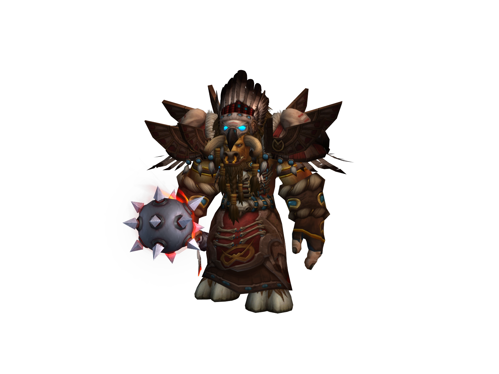 Drudma 3D character render