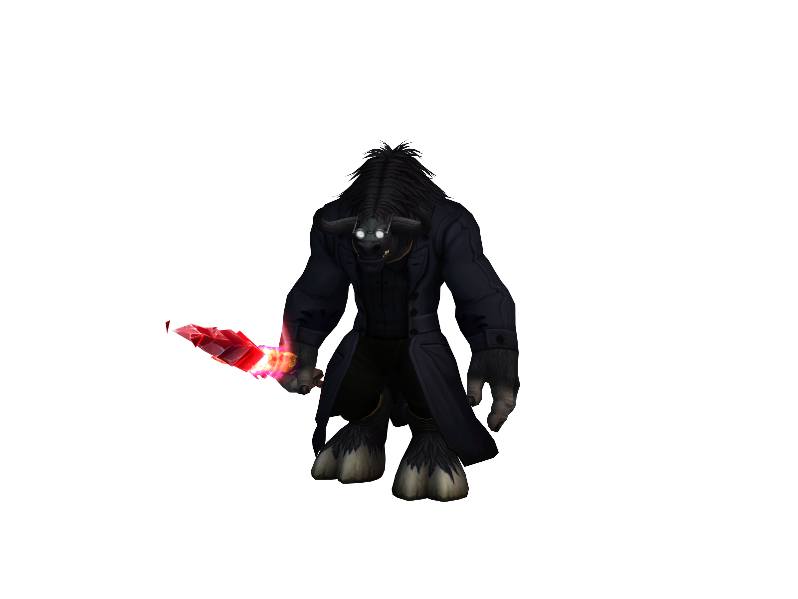 Datmage 3D character render