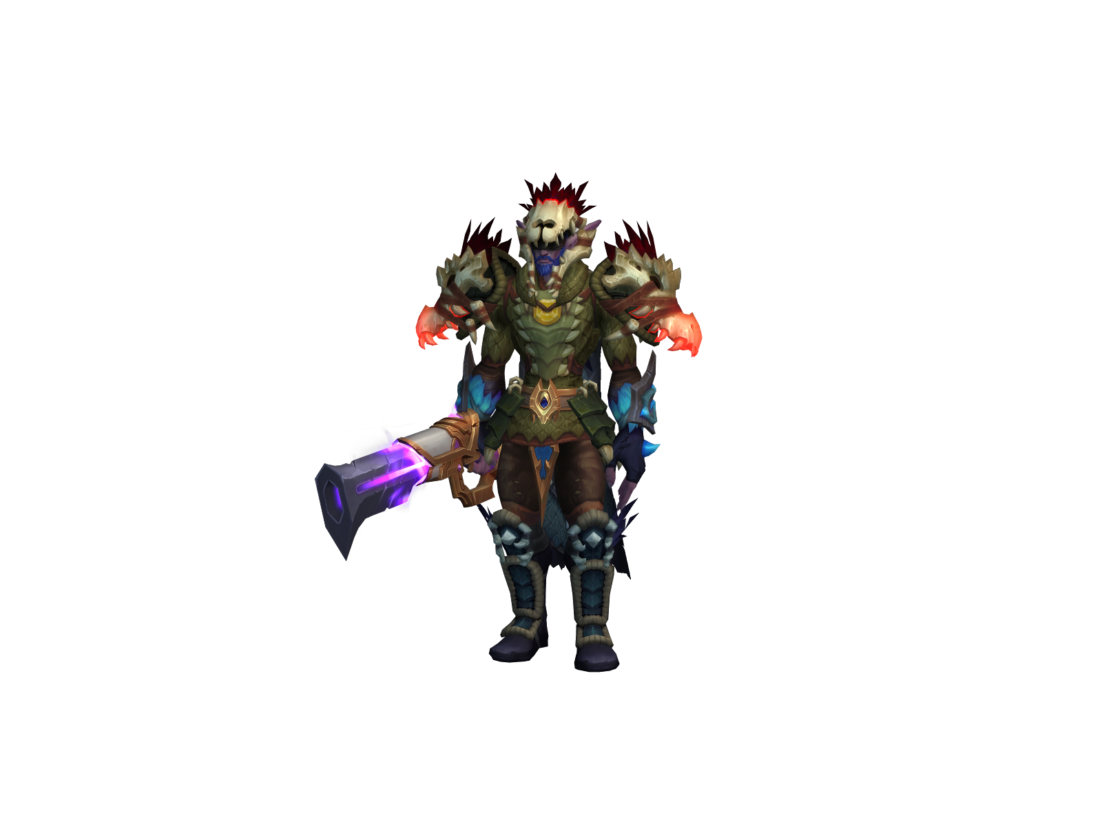 Upursto 3D character render