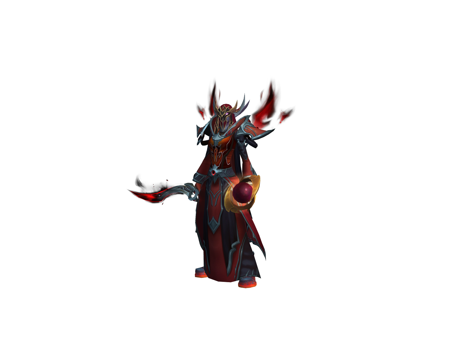Corbina 3D character render