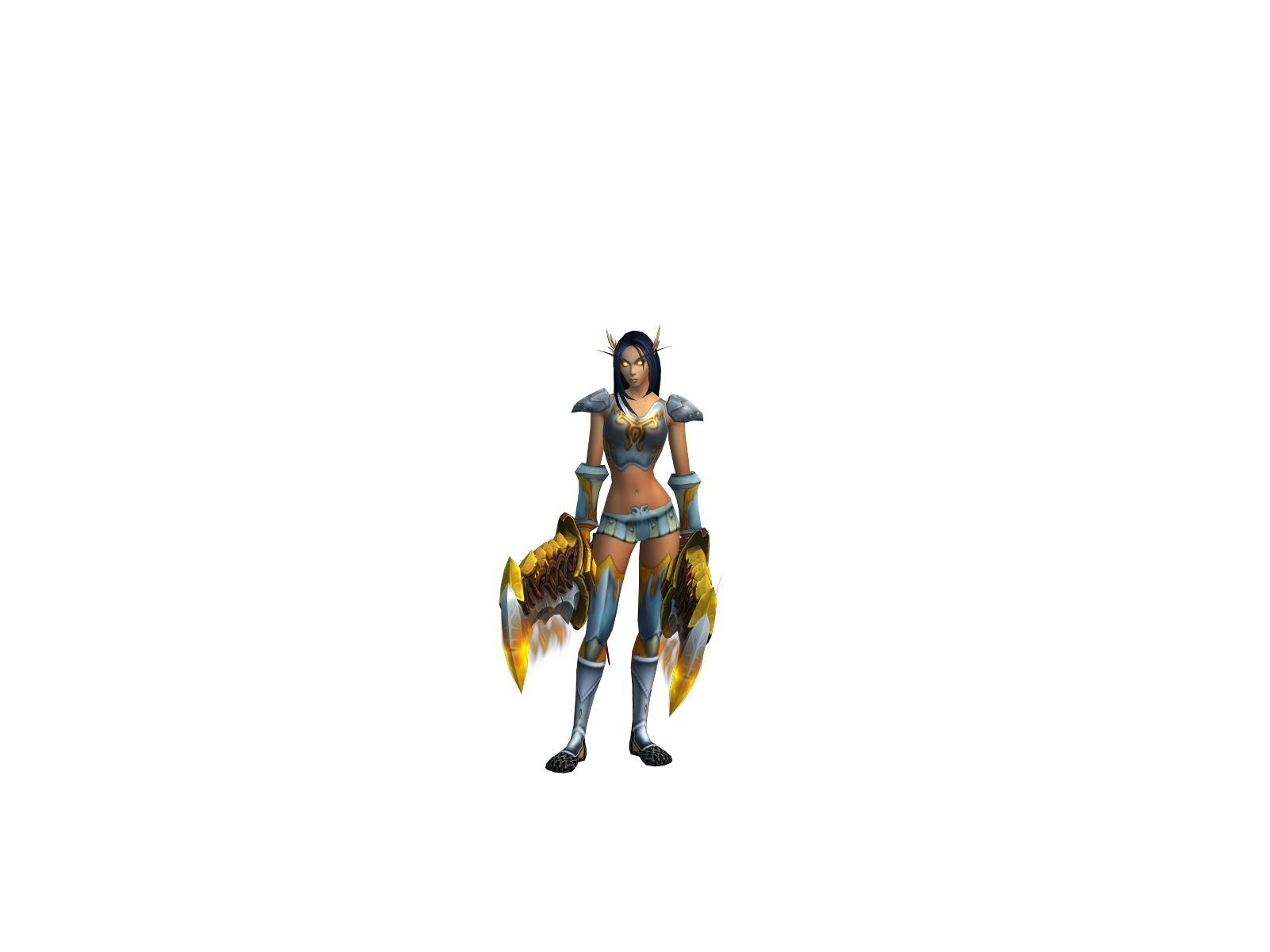 Theresa 3D character render