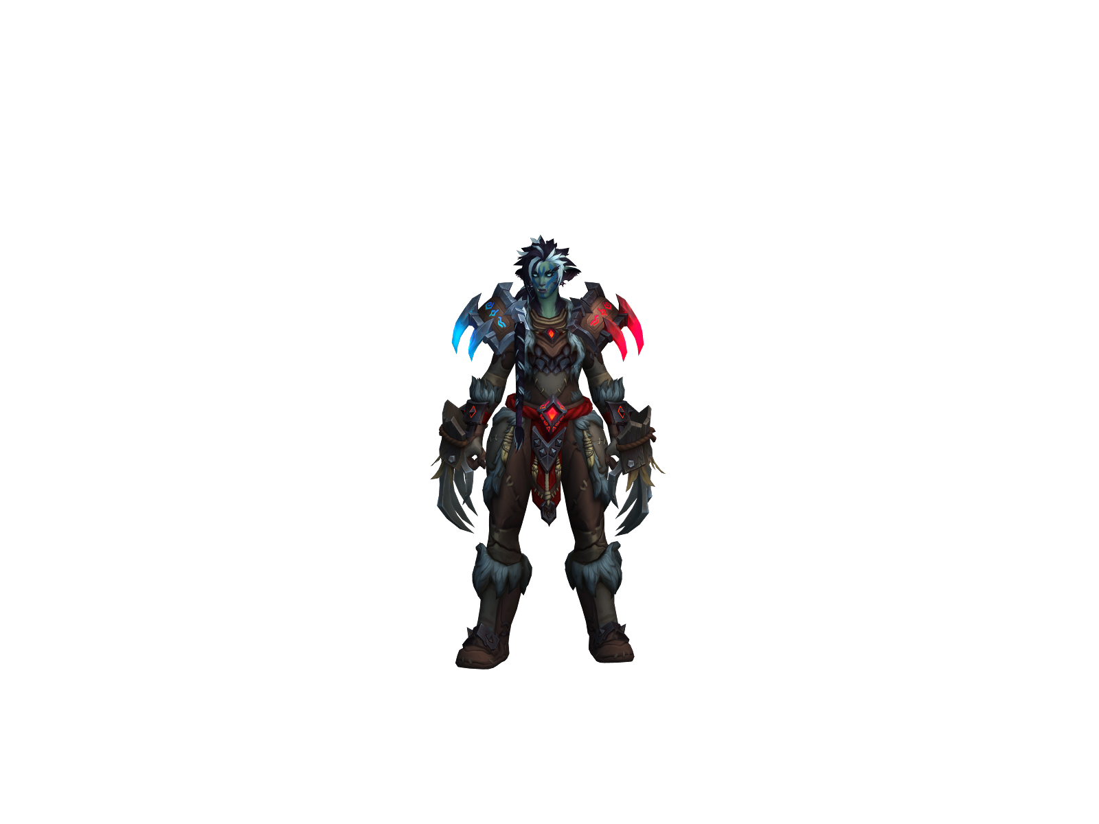 Oronira 3D character render