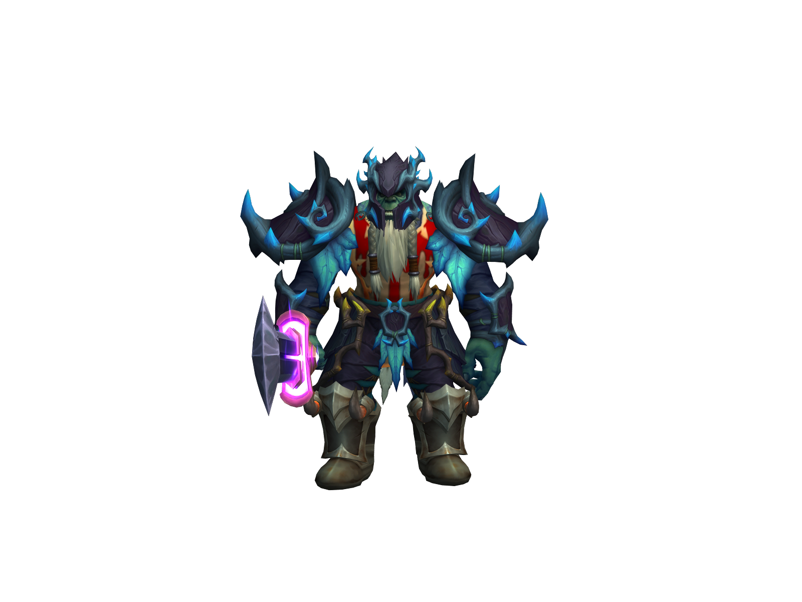 Mentery 3D character render